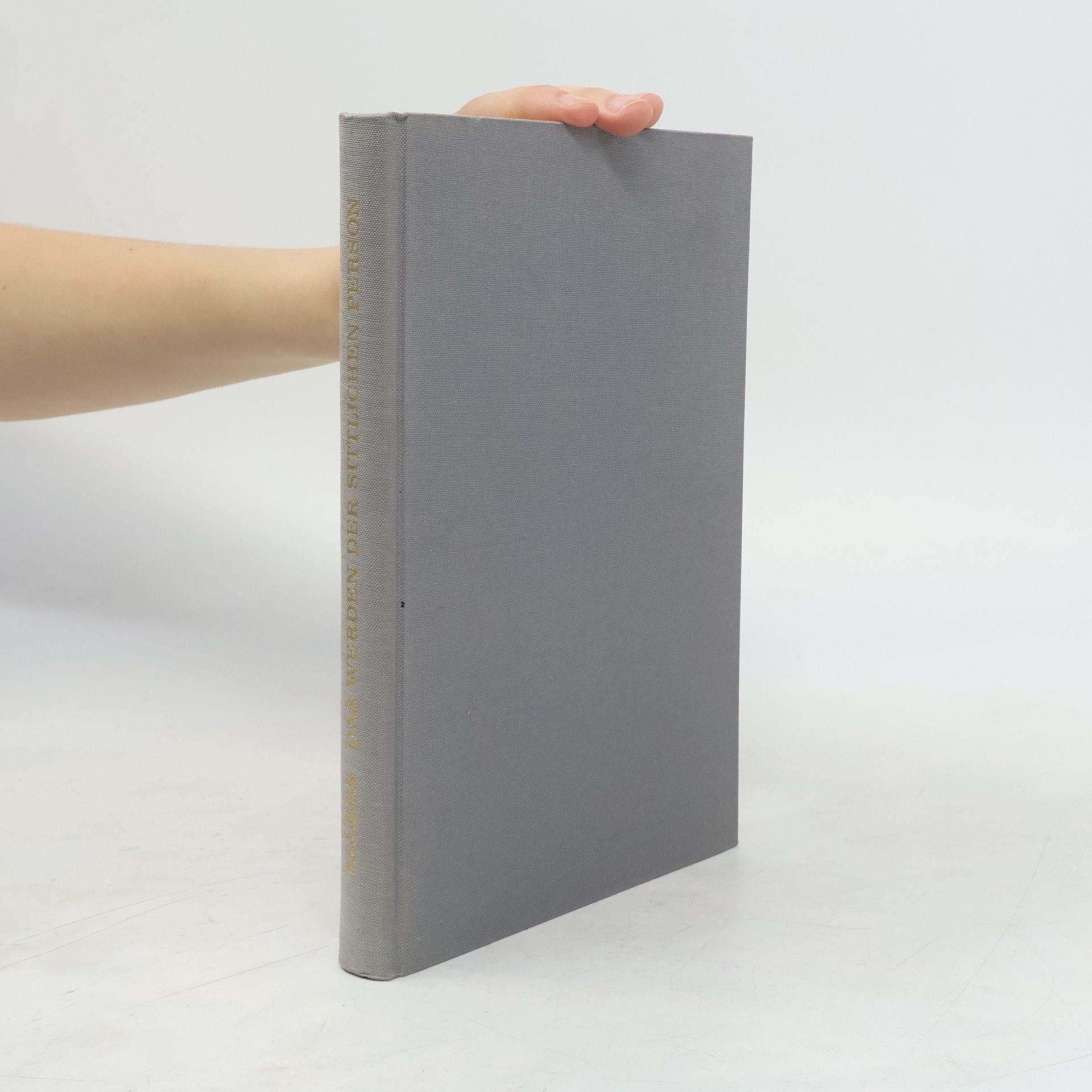 Rudolf Allers Das Werden der sittlichen Person