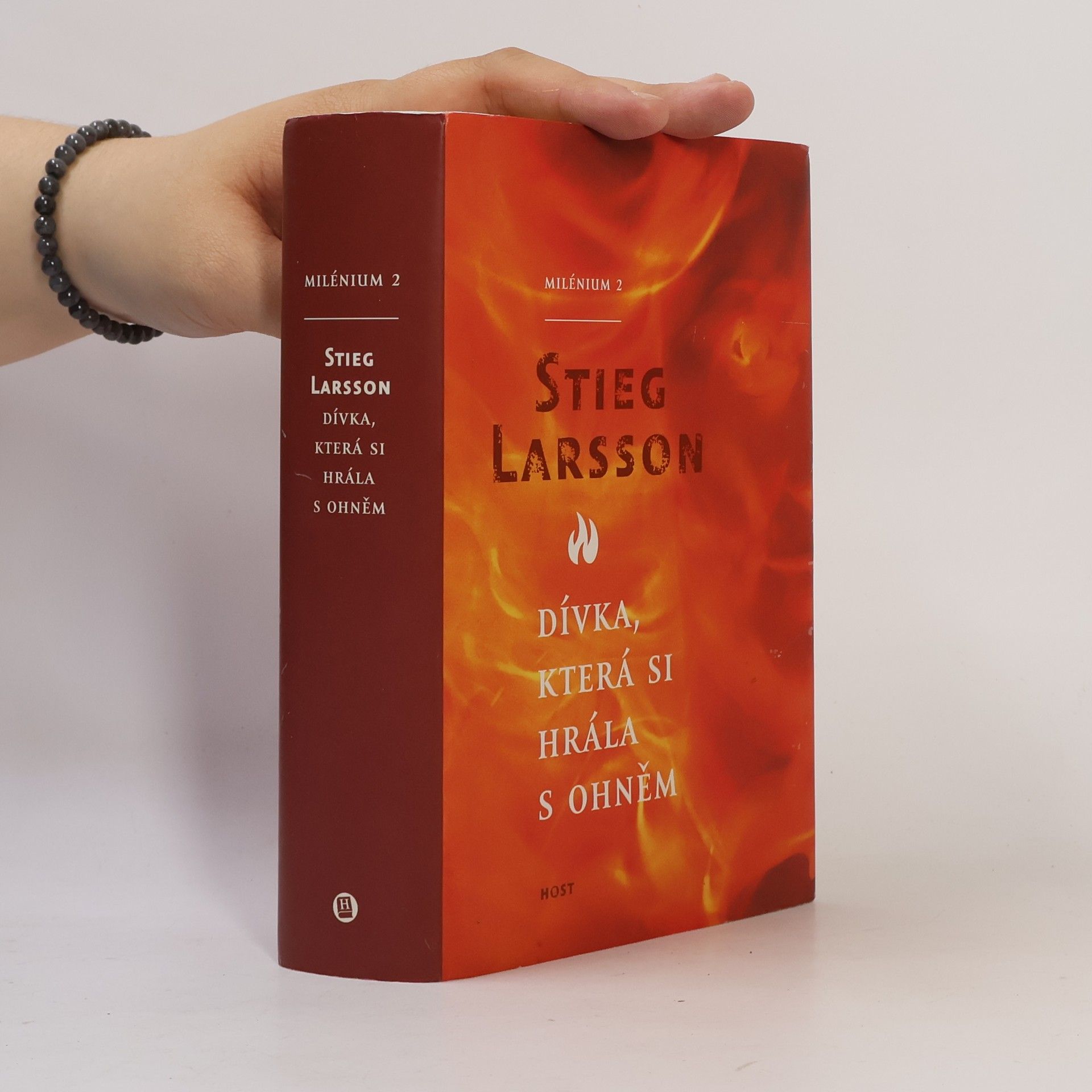 Stieg Larsson Dívka, která si hrála s ohněm