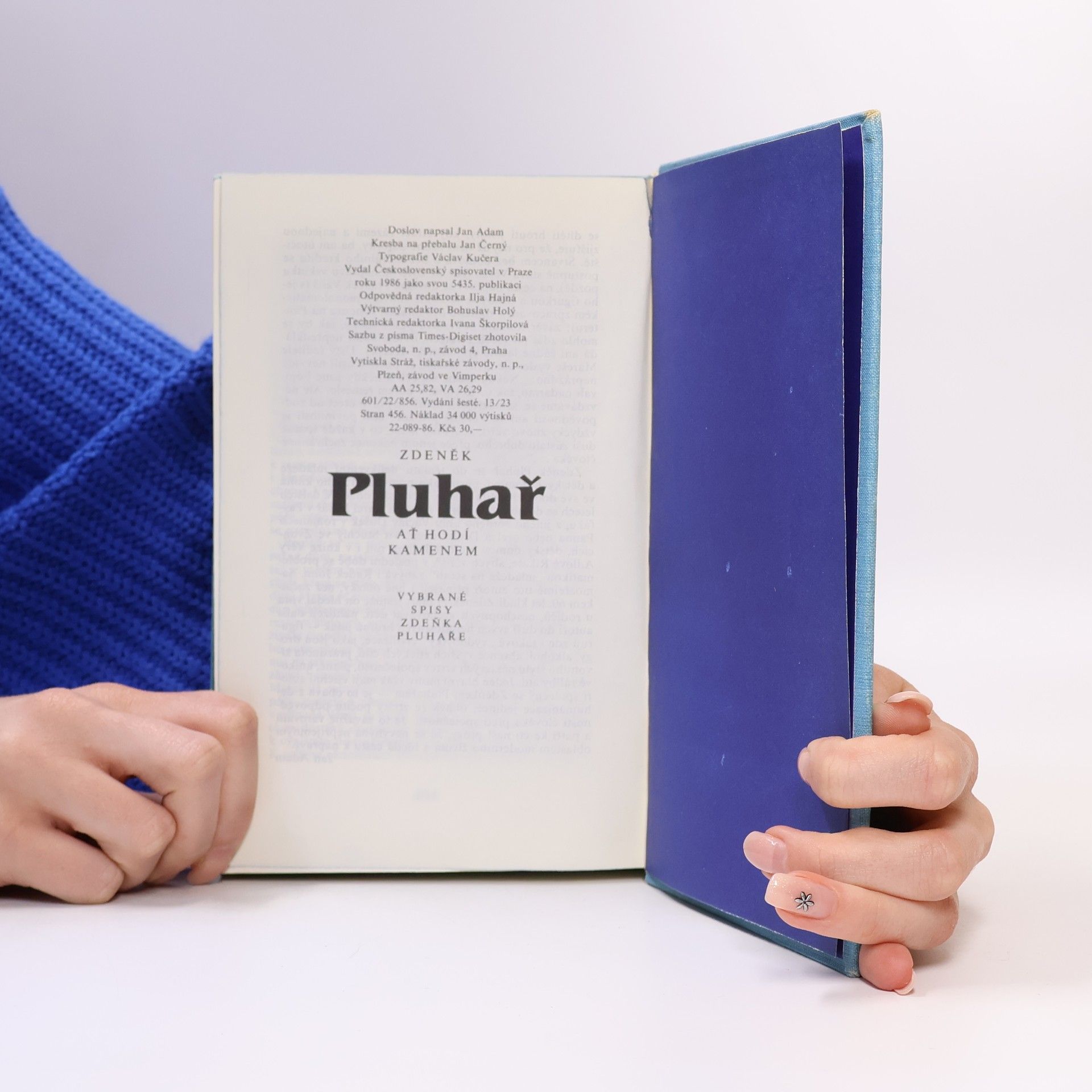 Zdeněk Pluhař Ať hodí kamenem
