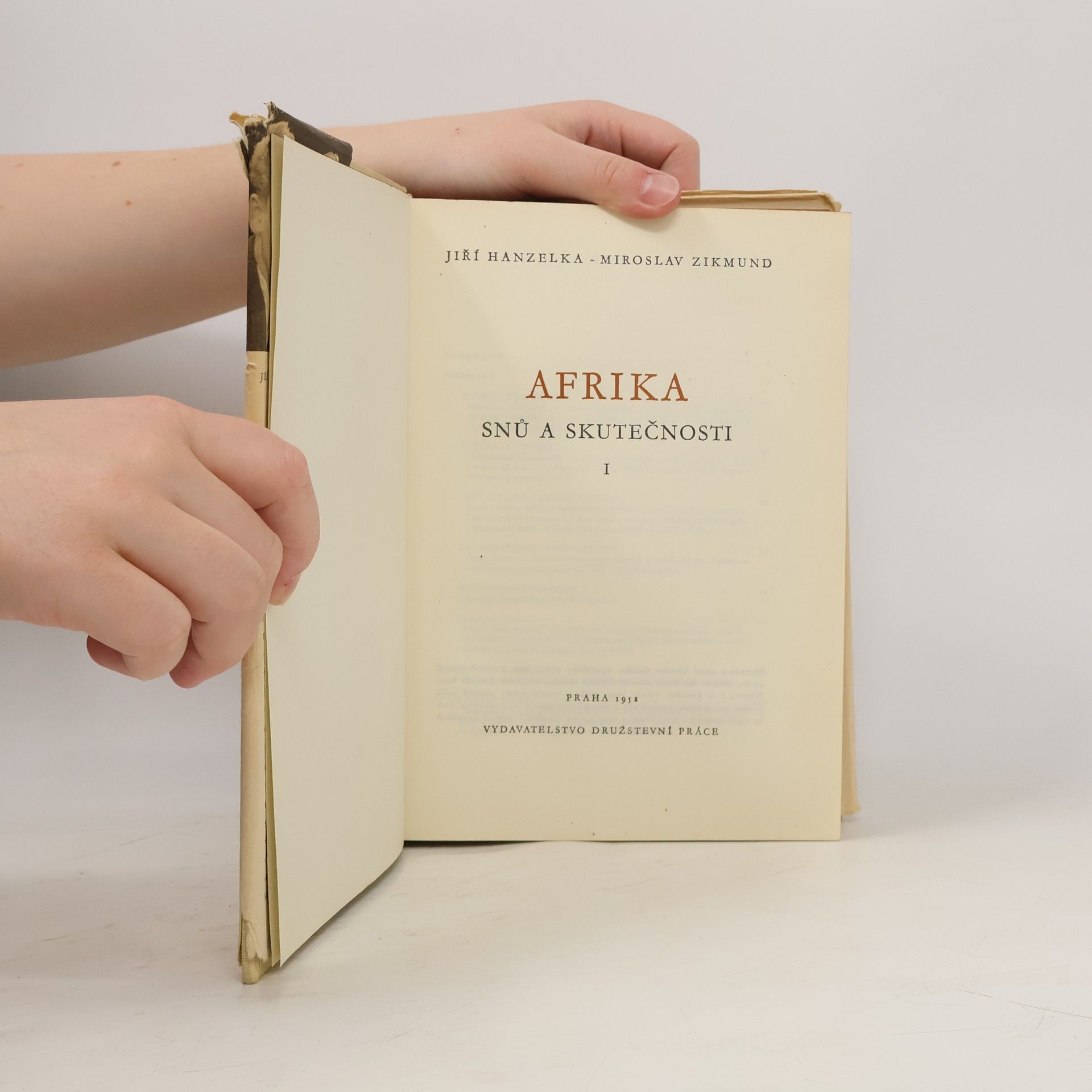 Jiří Hanzelka Afrika snů a skutečnosti 1