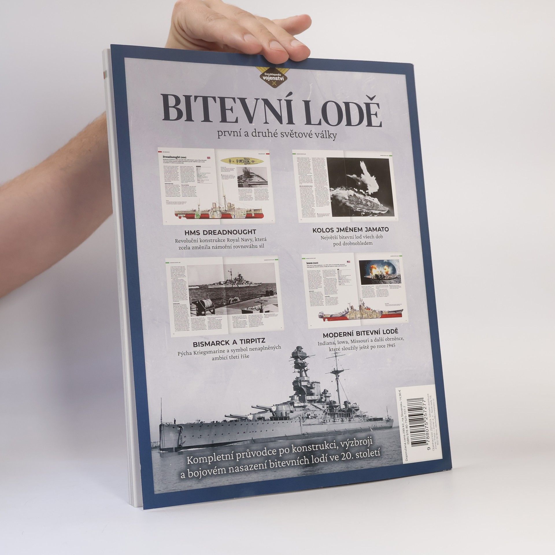 Jan Čurda Bitevní lodě první a druhé světové války