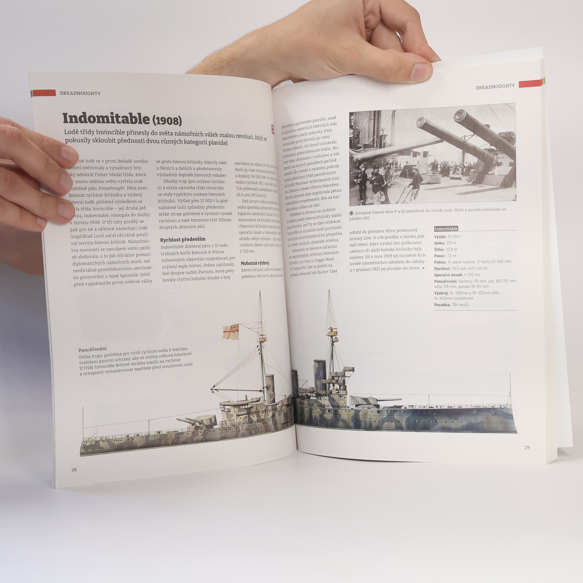 Jan Čurda Bitevní lodě první a druhé světové války