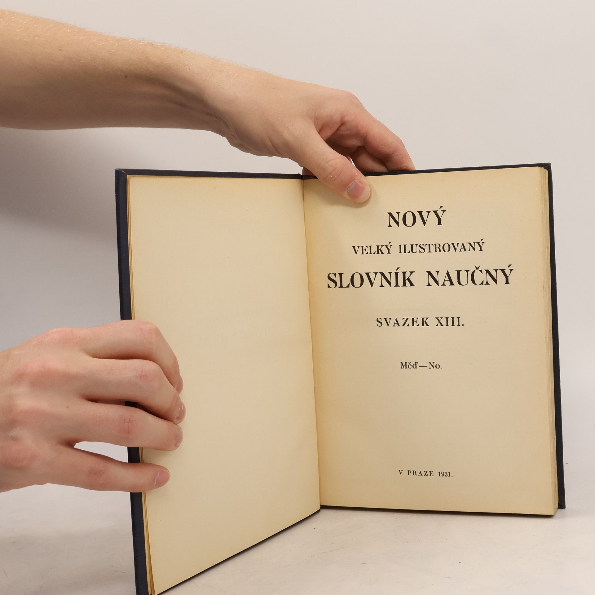 Autores varios Nový velký ilustrovaný slovník naučný XIII.