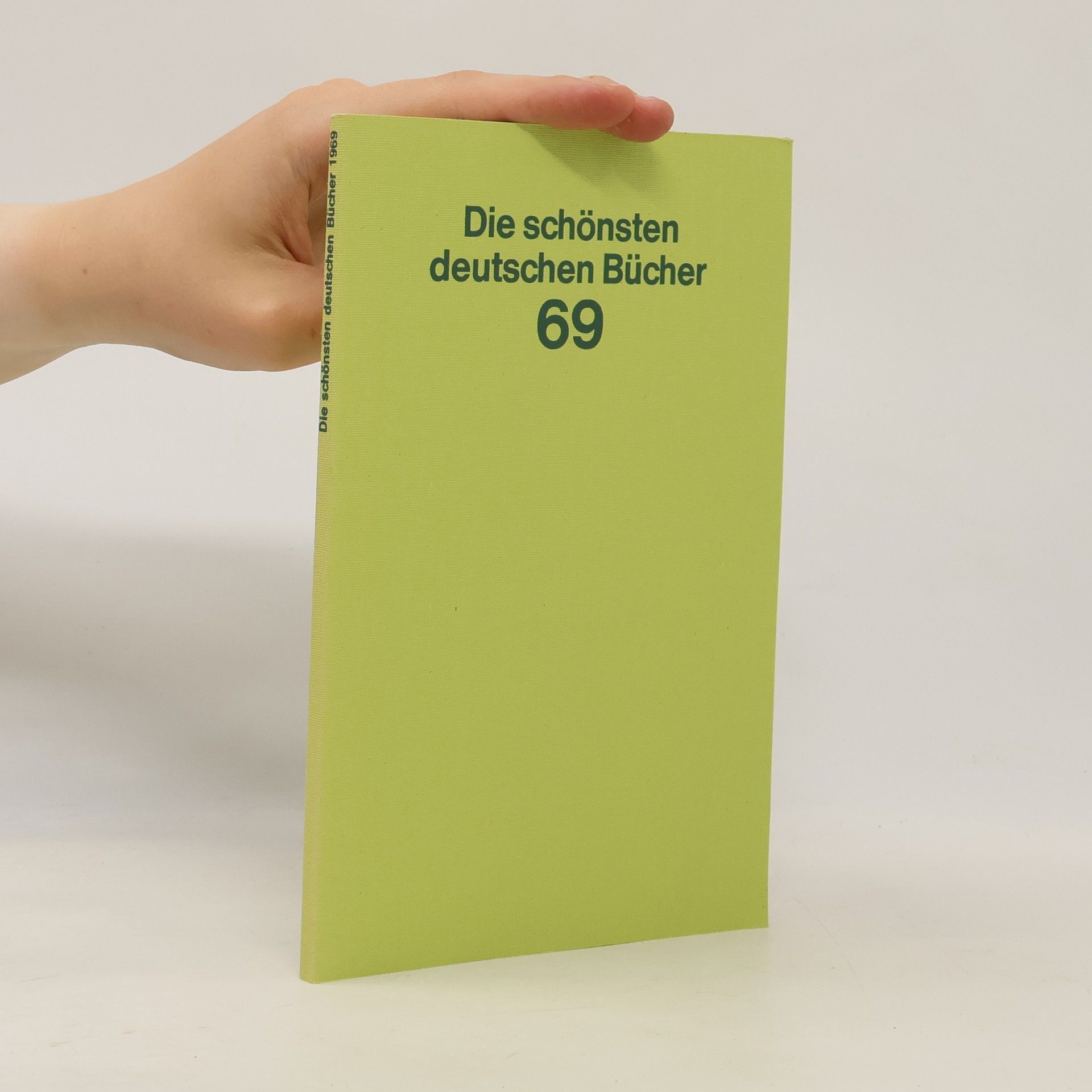AA.VV. Die schönsten deutschen Bücher 1969