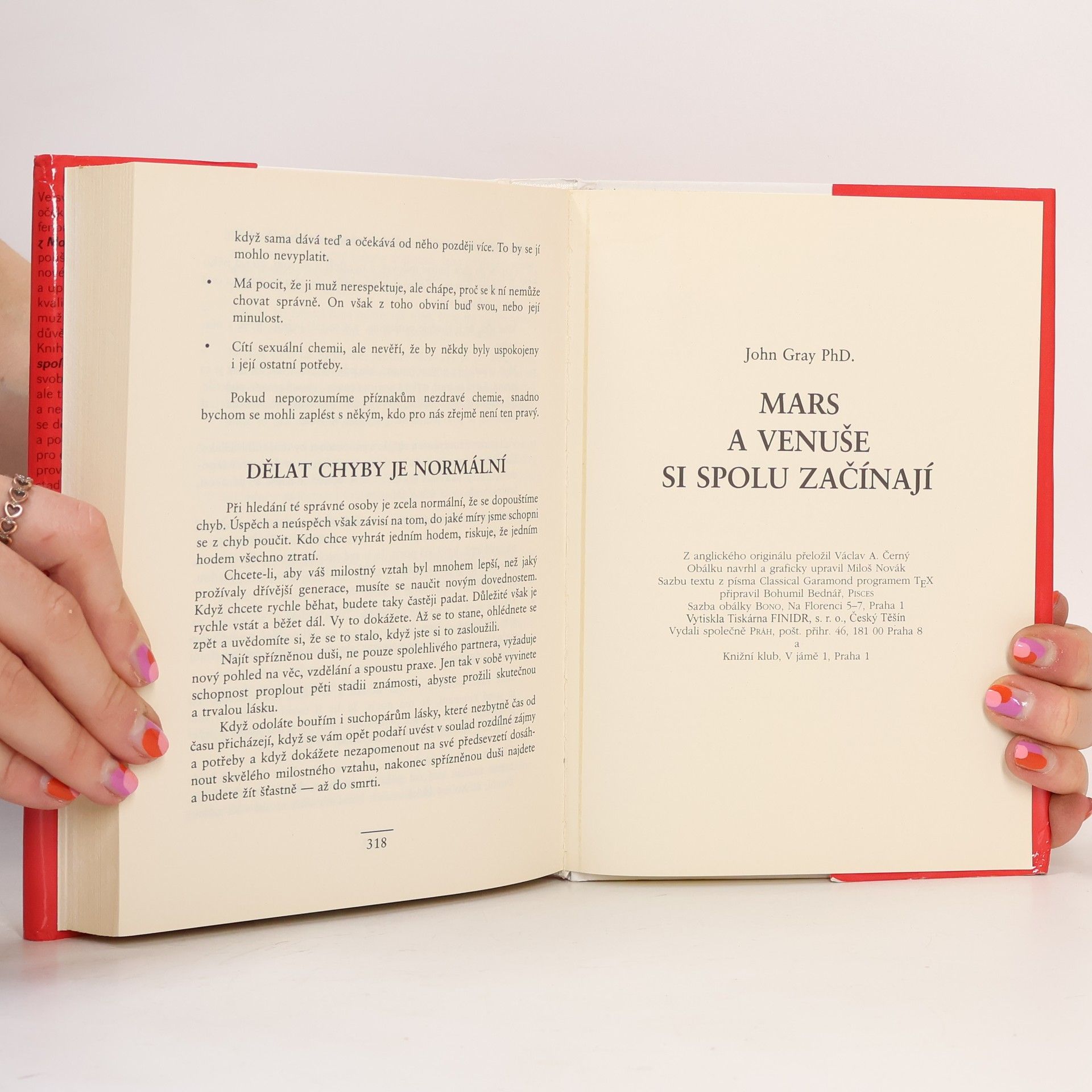 John Gray Mars a Venuše si spolu začínají