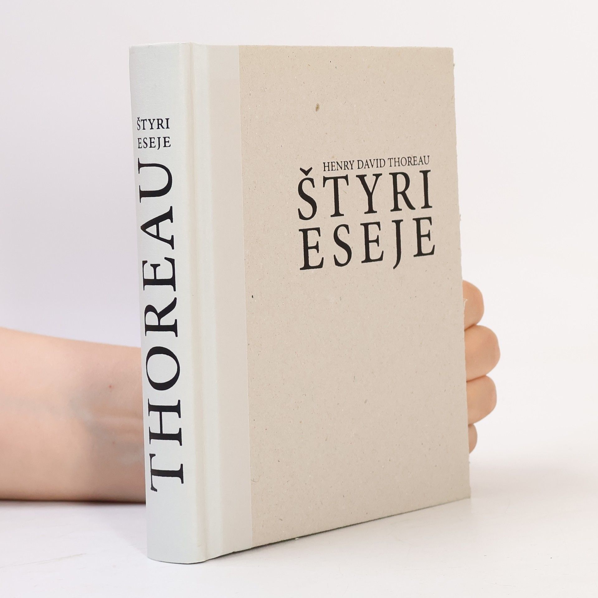 Henry David Thoreau Štyri eseje