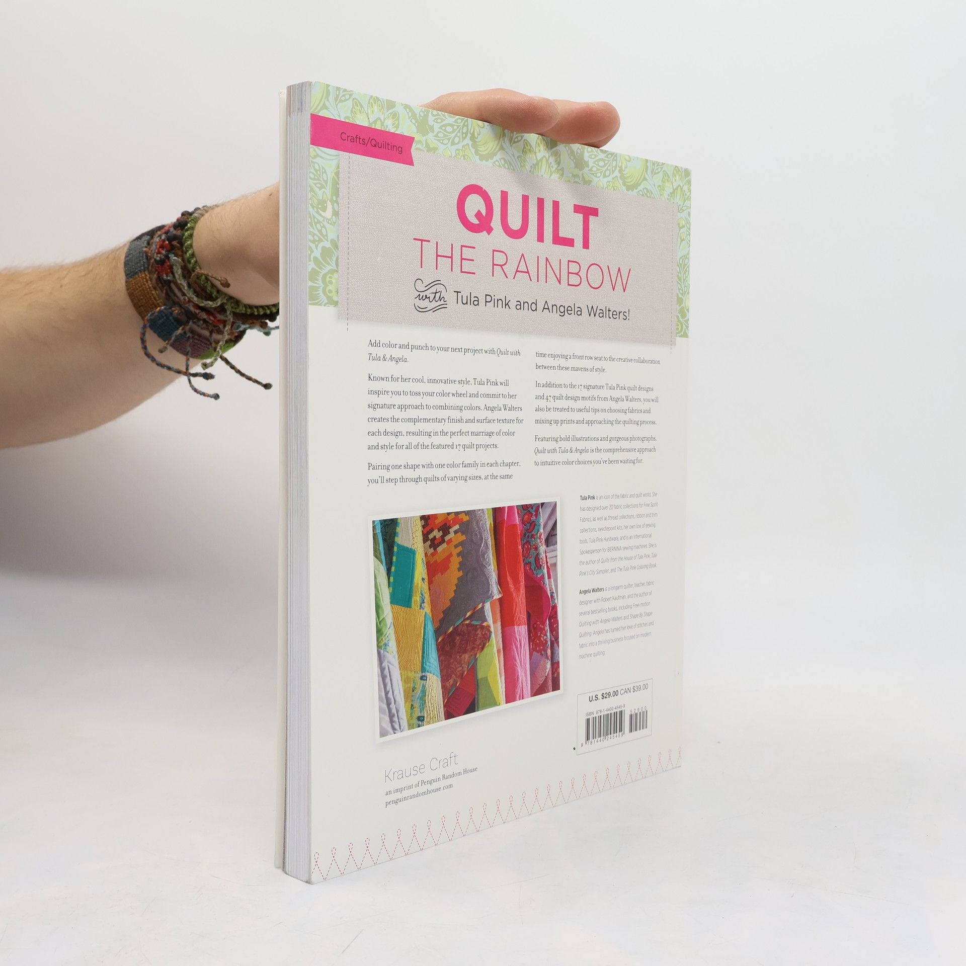 Tula Pink Quilt with Tula and Angela