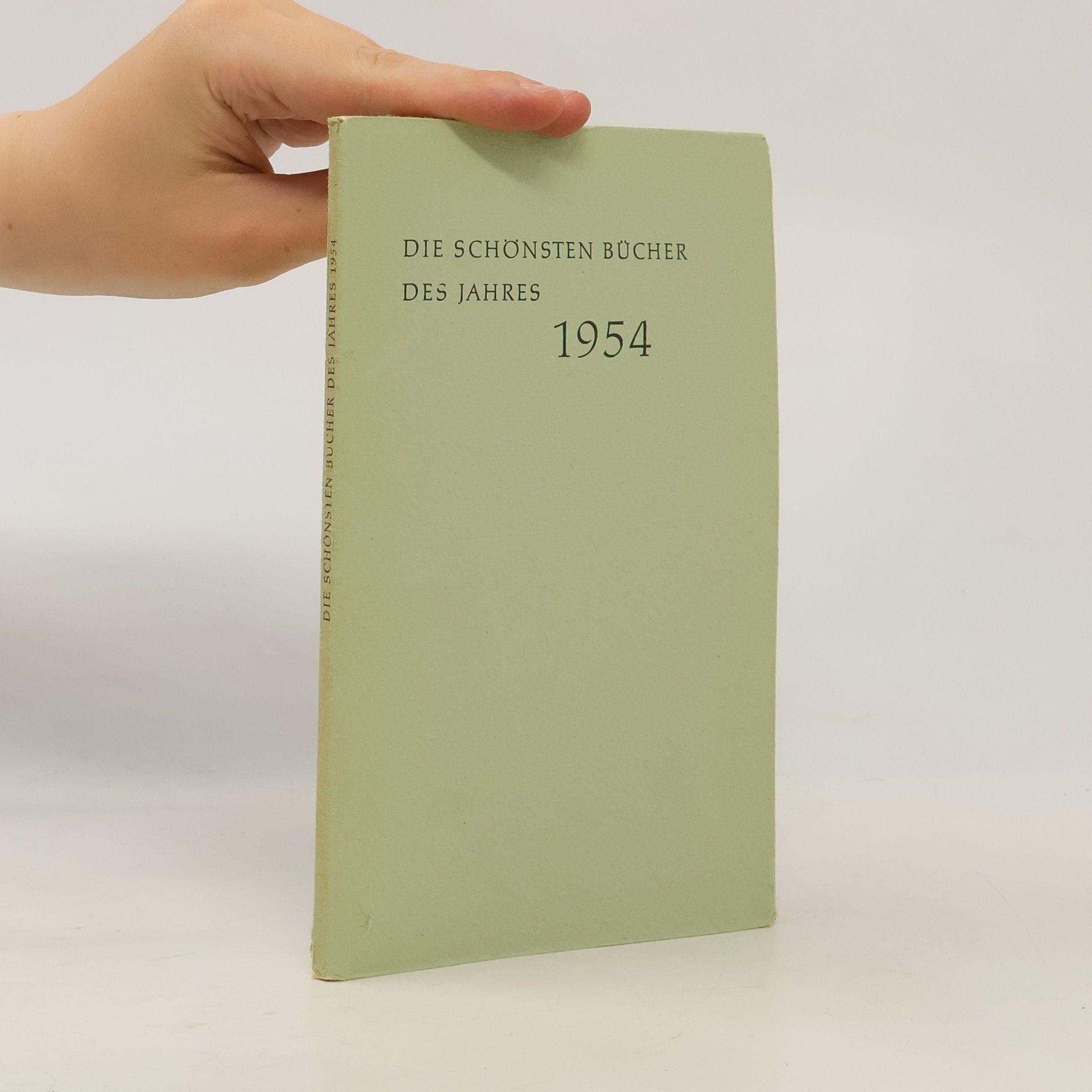 AA.VV. Die schönsten Bücher des Jahres 1954