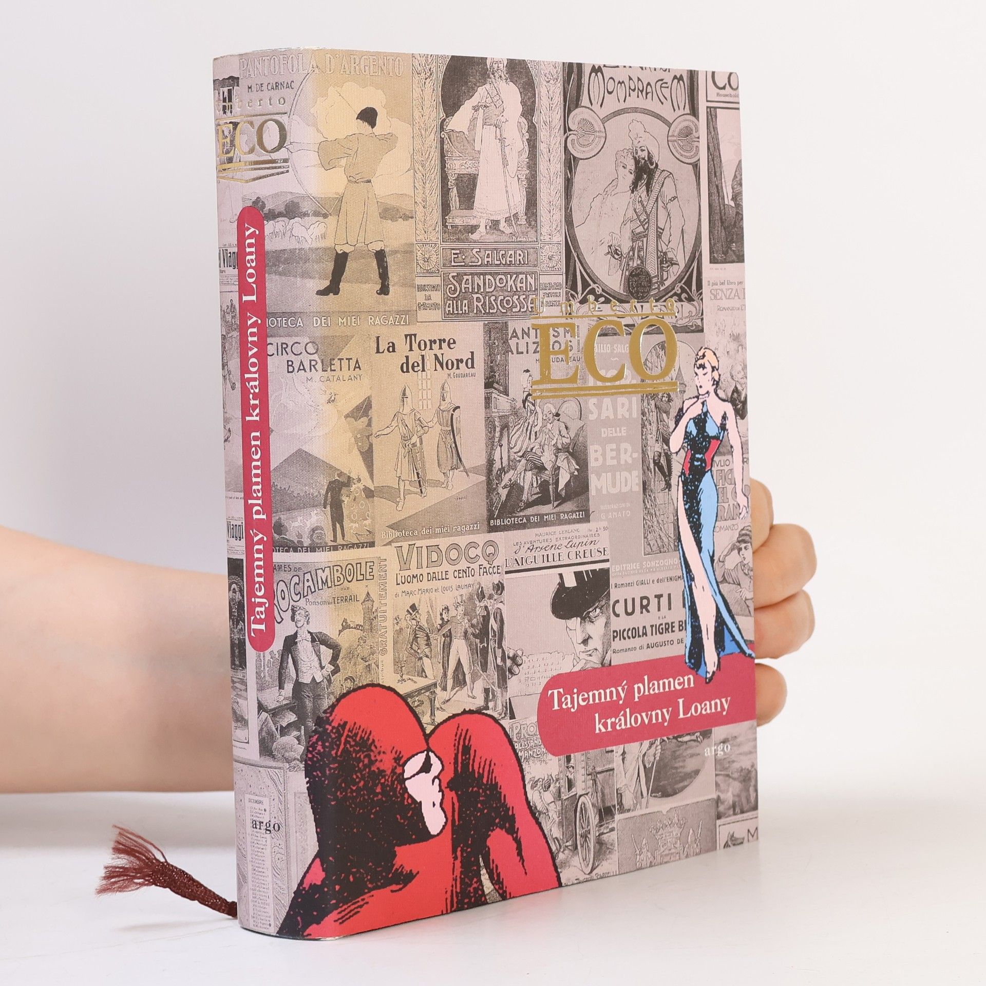 Umberto Eco Tajemný plamen královny Loany: Ilustrovaný román