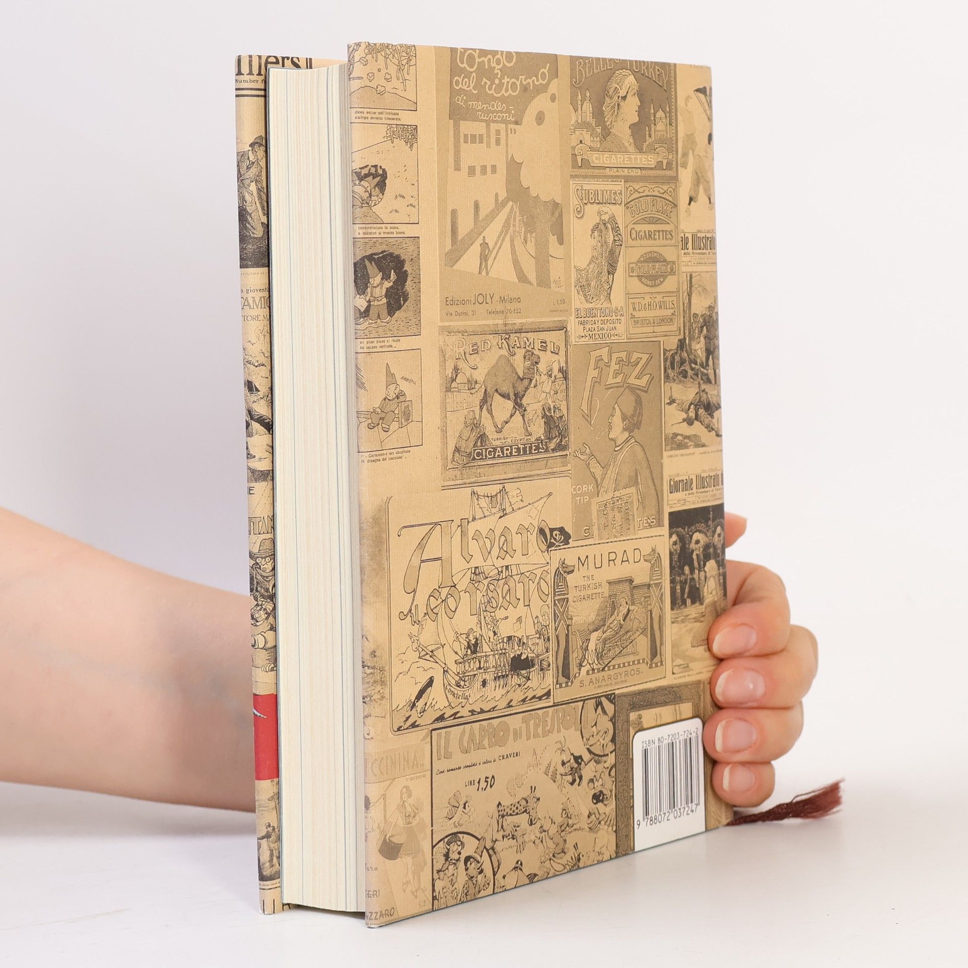 Umberto Eco Tajemný plamen královny Loany: Ilustrovaný román
