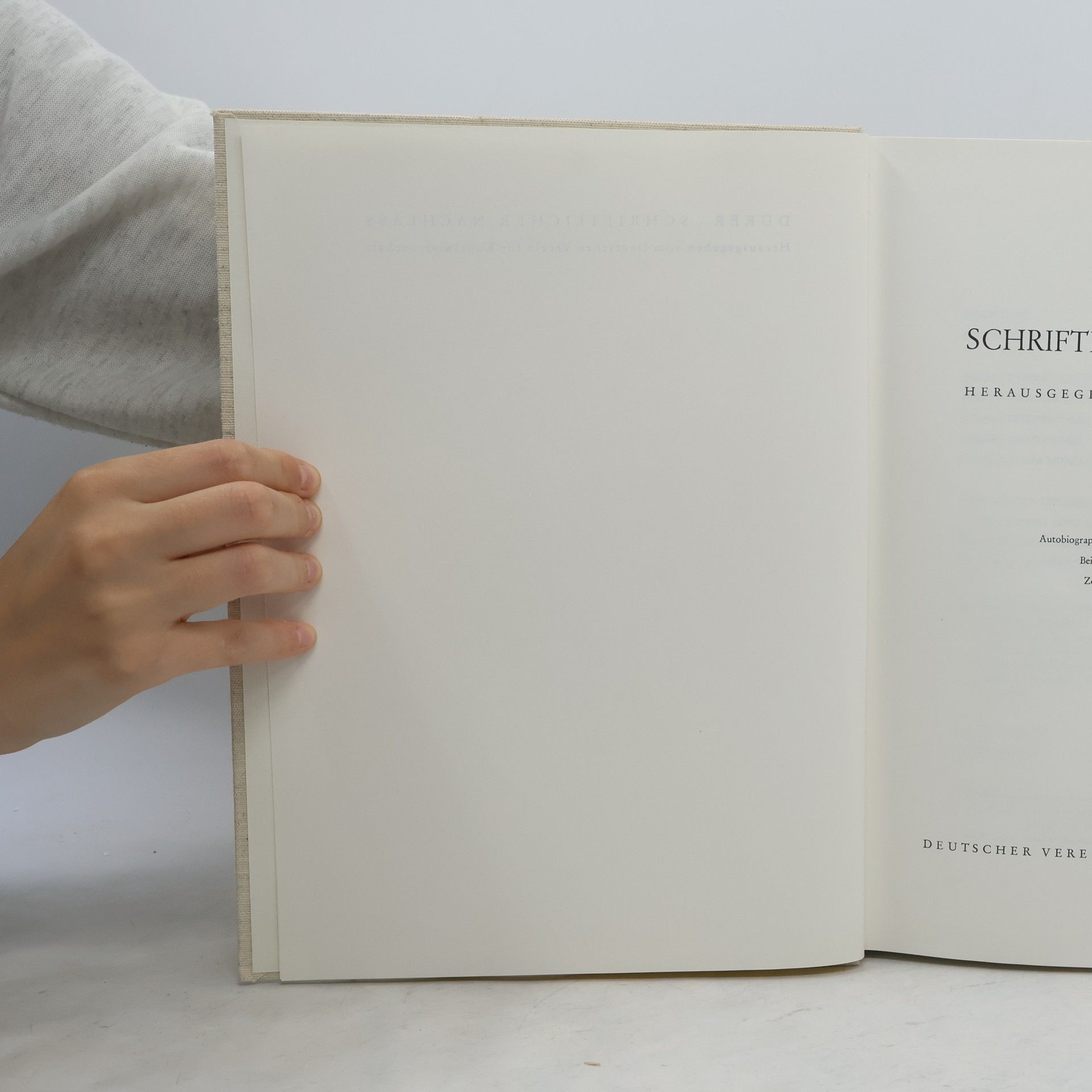 Albrecht Dürer Schriftlicher Nachlass 1