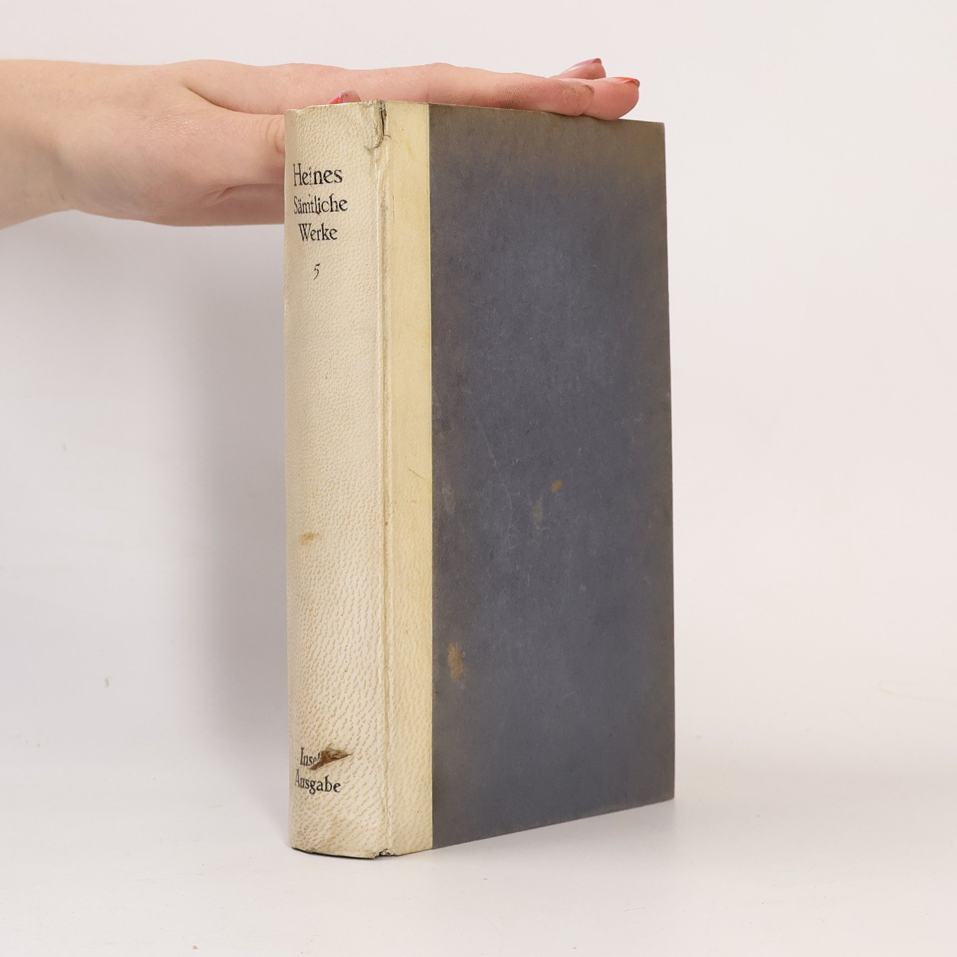 Heinrich Heine Sämtliche Werke. Fünfter Band