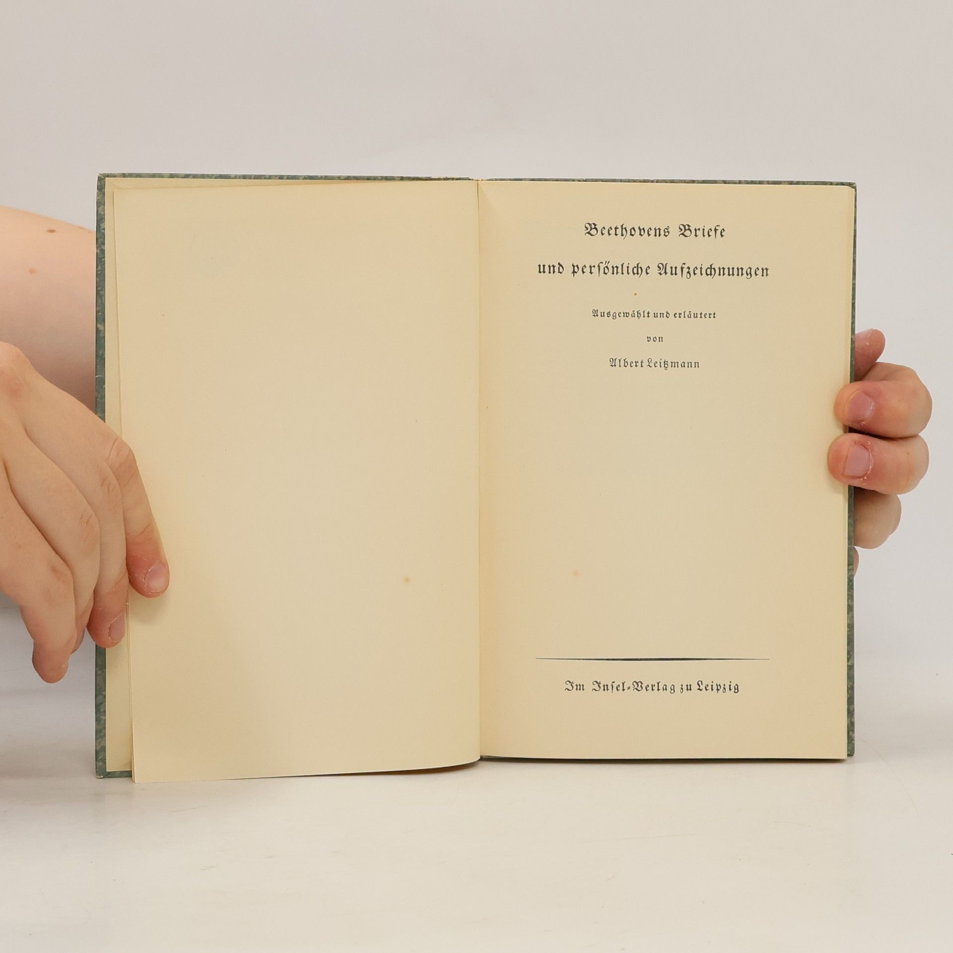 Ludwig van Beethoven Beethovens Briefe und persönliche Aufzeichnungen