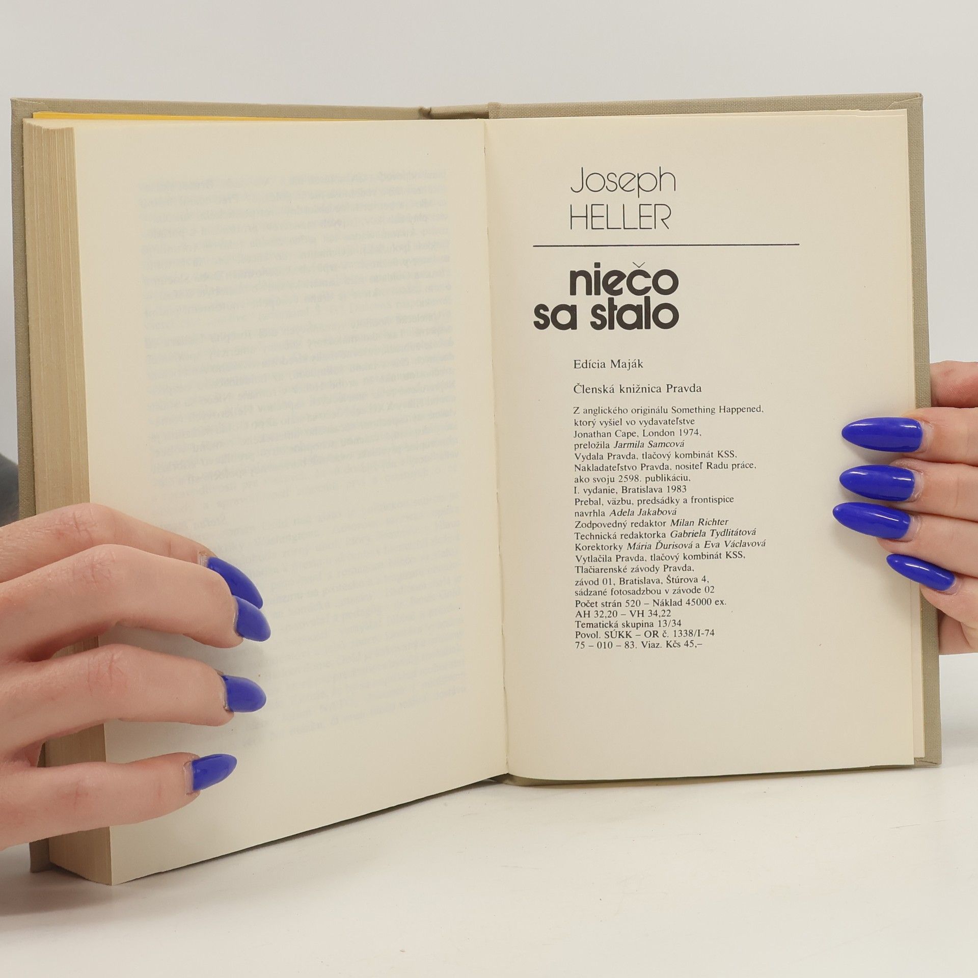 Joseph Heller Niečo sa stalo