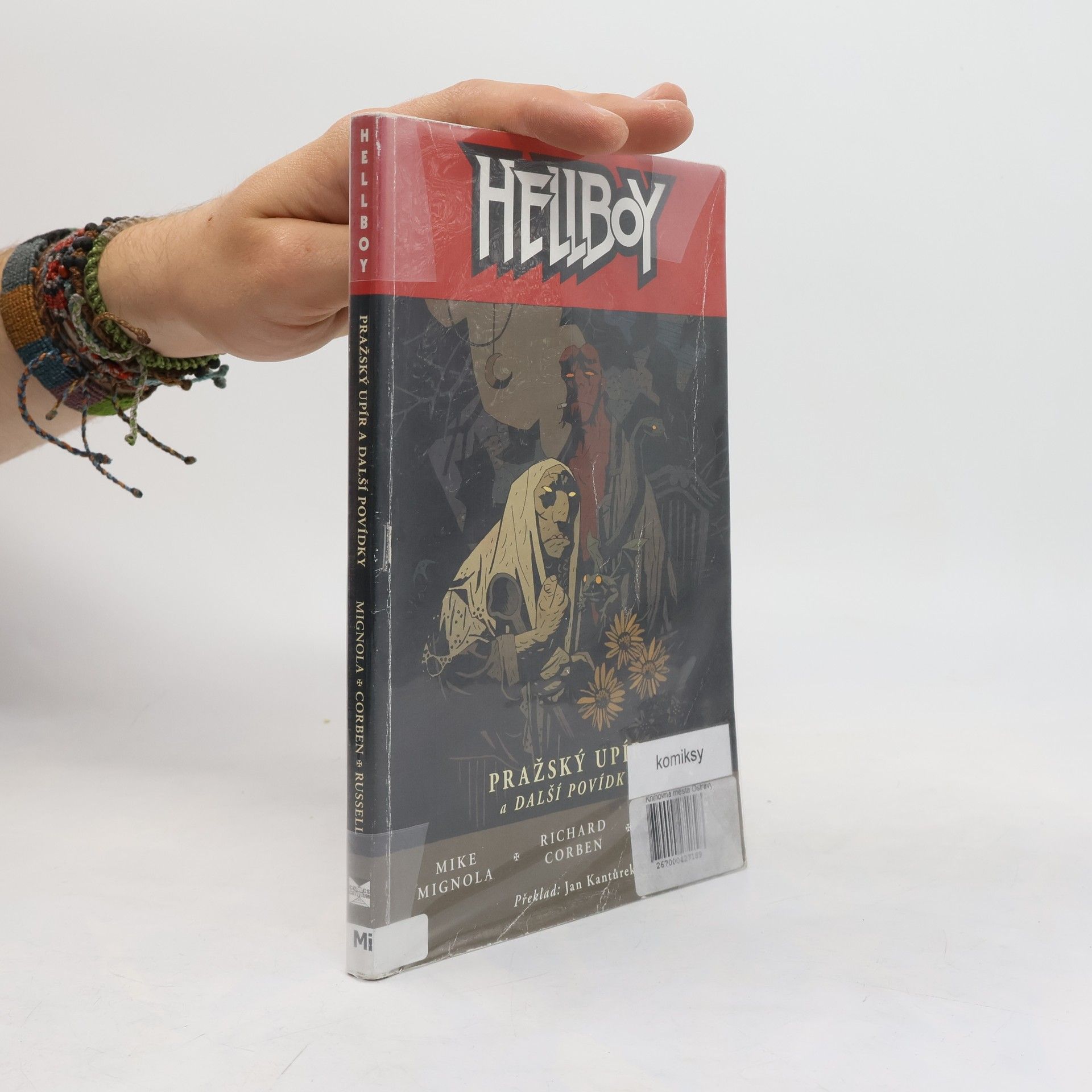 Mike Mignola Hellboy. Pražský upír a další povídky
