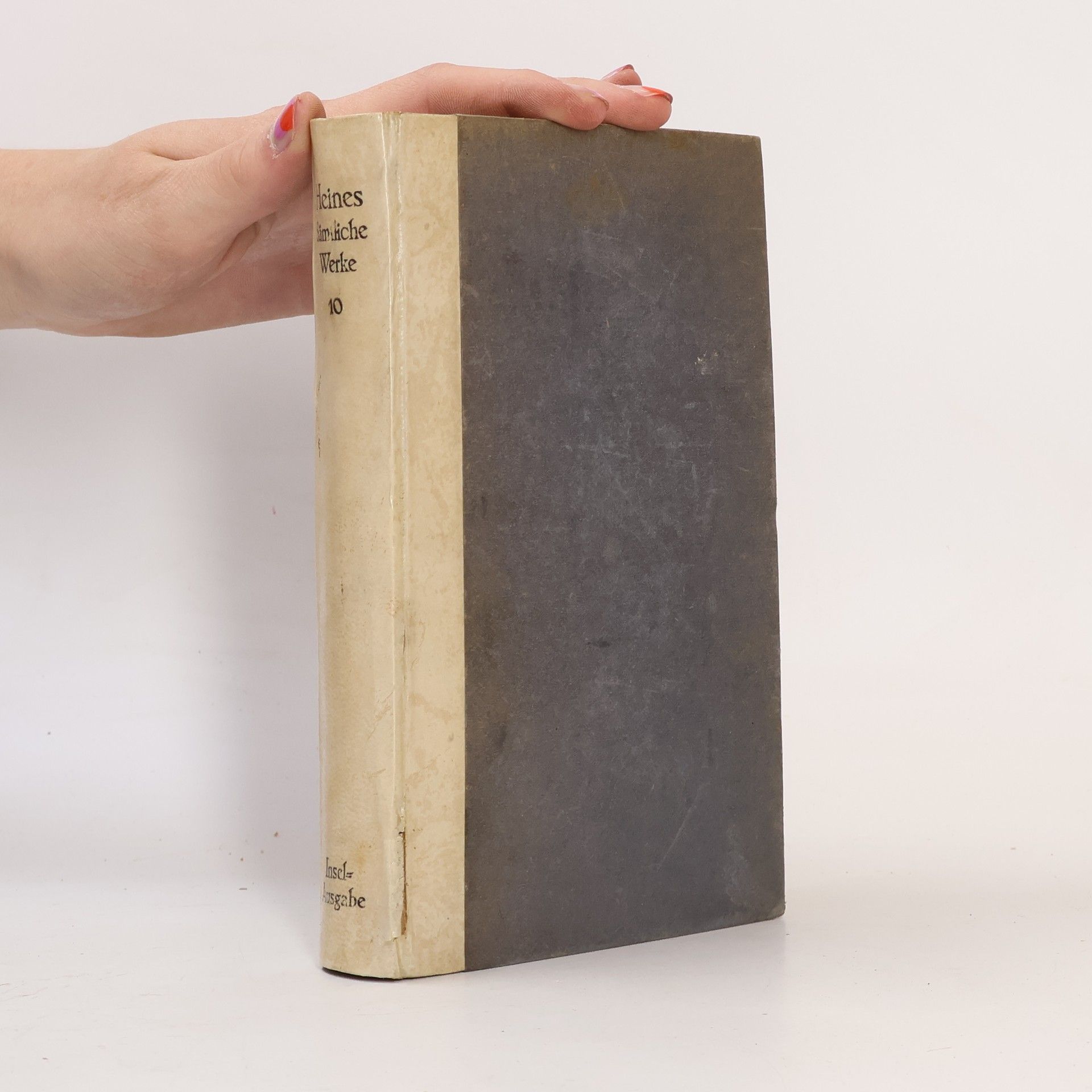 Heinrich Heine Sämtliche Werke, Band 10