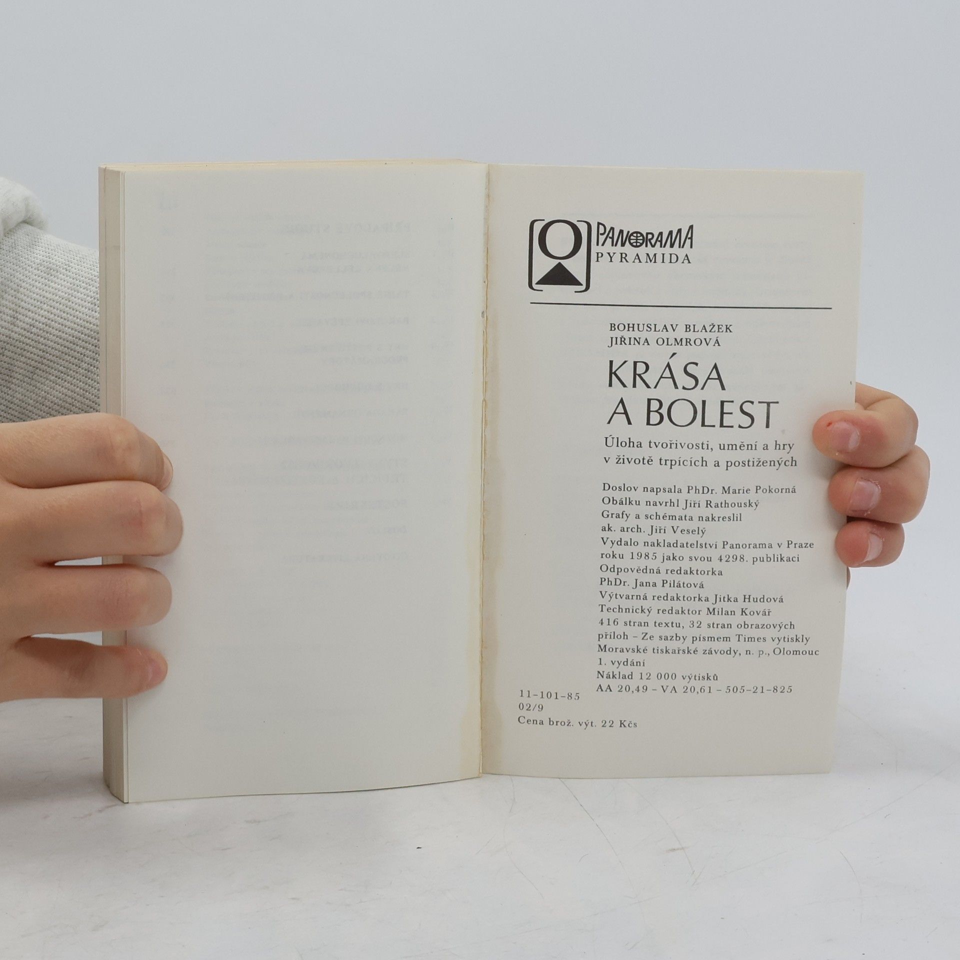Bohuslav Blažek Krása a bolest