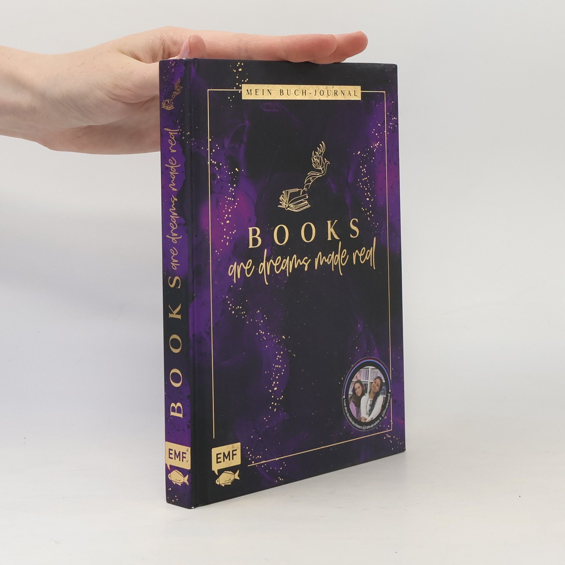Vanessa Bezikofer Books are dreams made real – Mein Buch-Journal – von den Booktokerinnen @tabeajoanna und @lxvanessaxl: Für alle #booklover