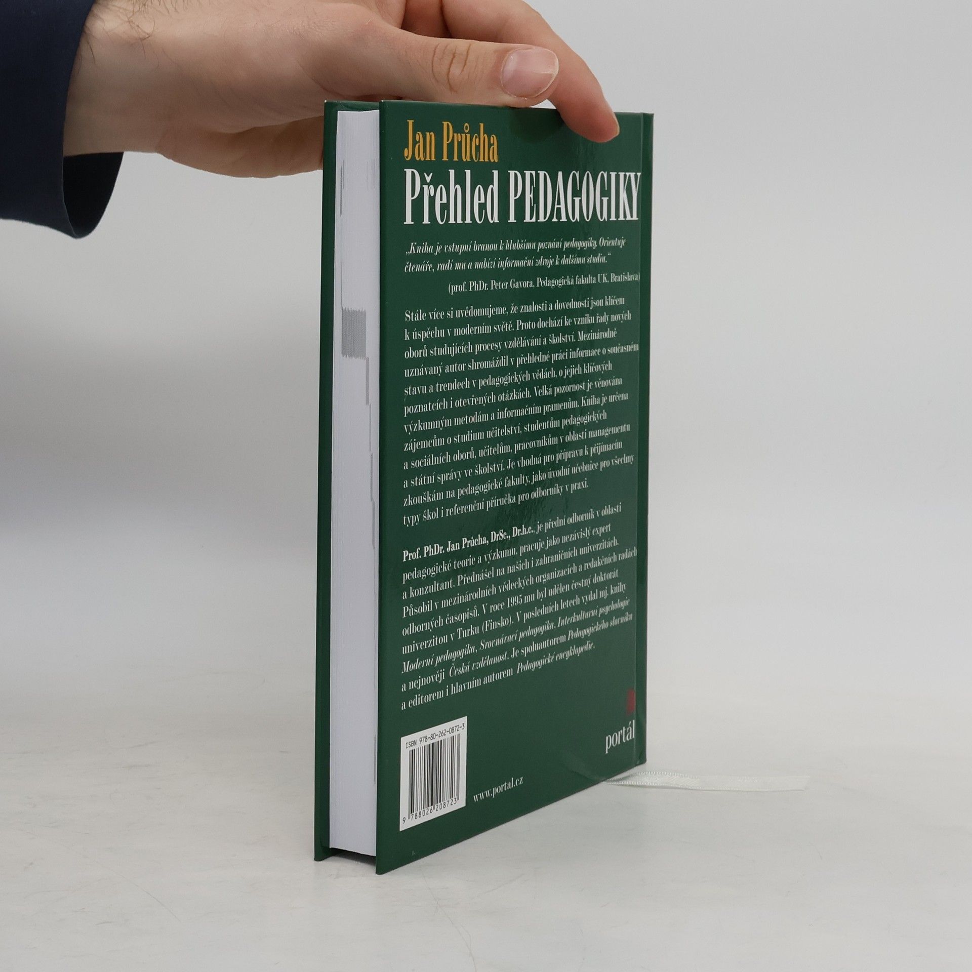 Jan Průcha Přehled pedagogiky. Úvod do studia oboru