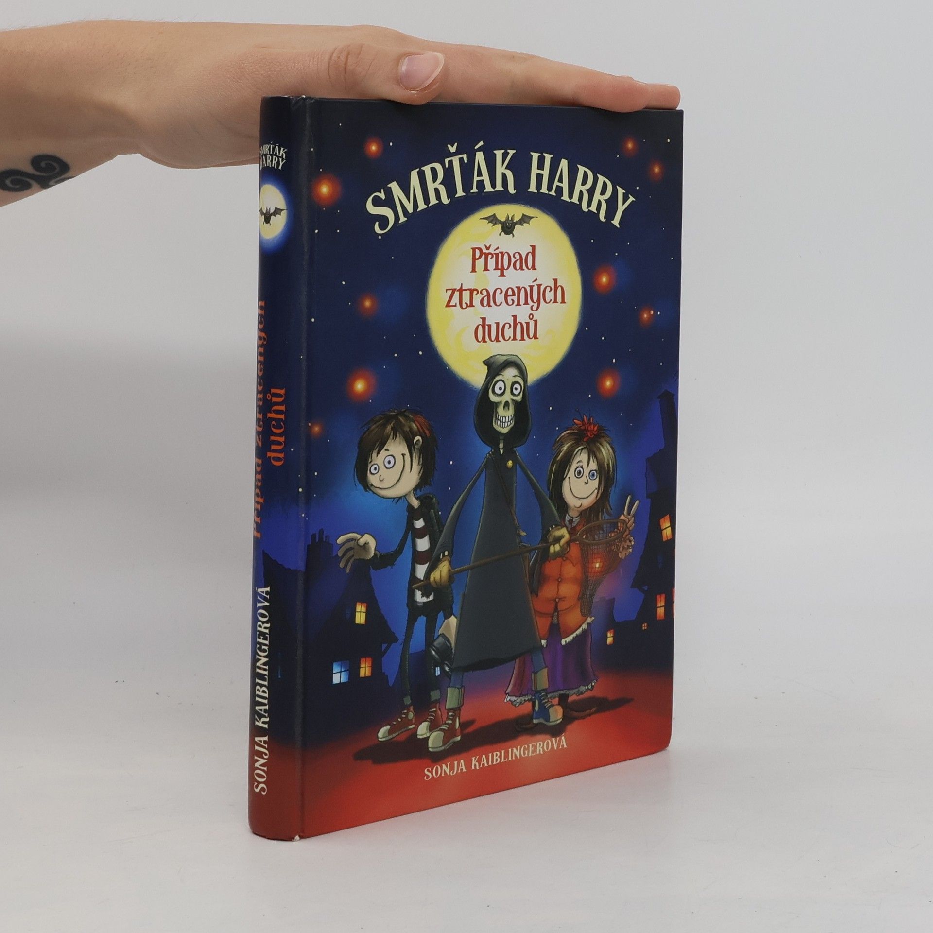 Sonja Kaiblinger Smrťák Harry. 1. díl, Případ ztracených duchů