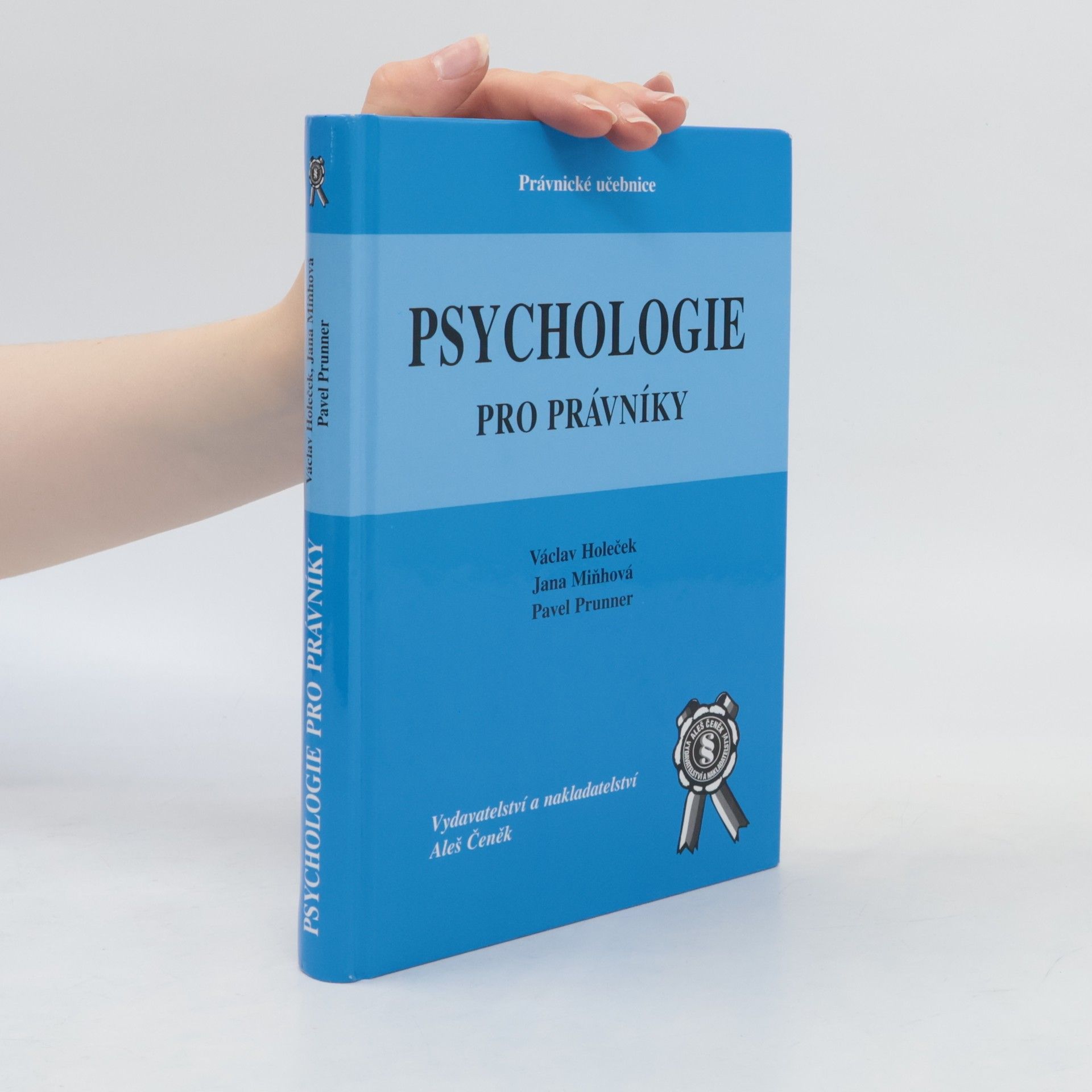 Václav Holeček Psychologie pro právníky