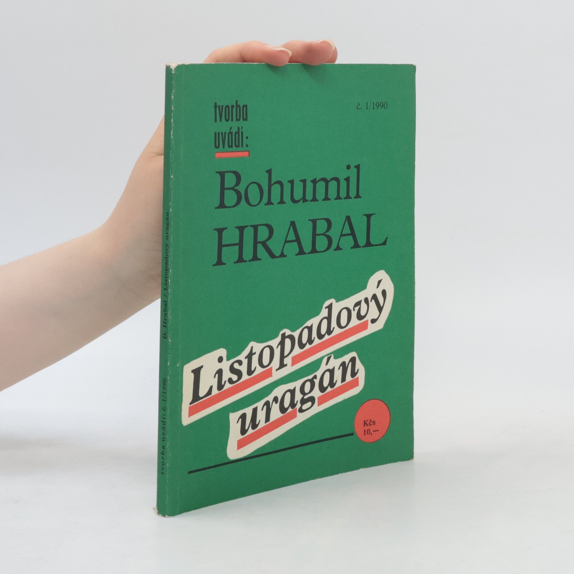 Bohumil Hrabal Listopadový uragán