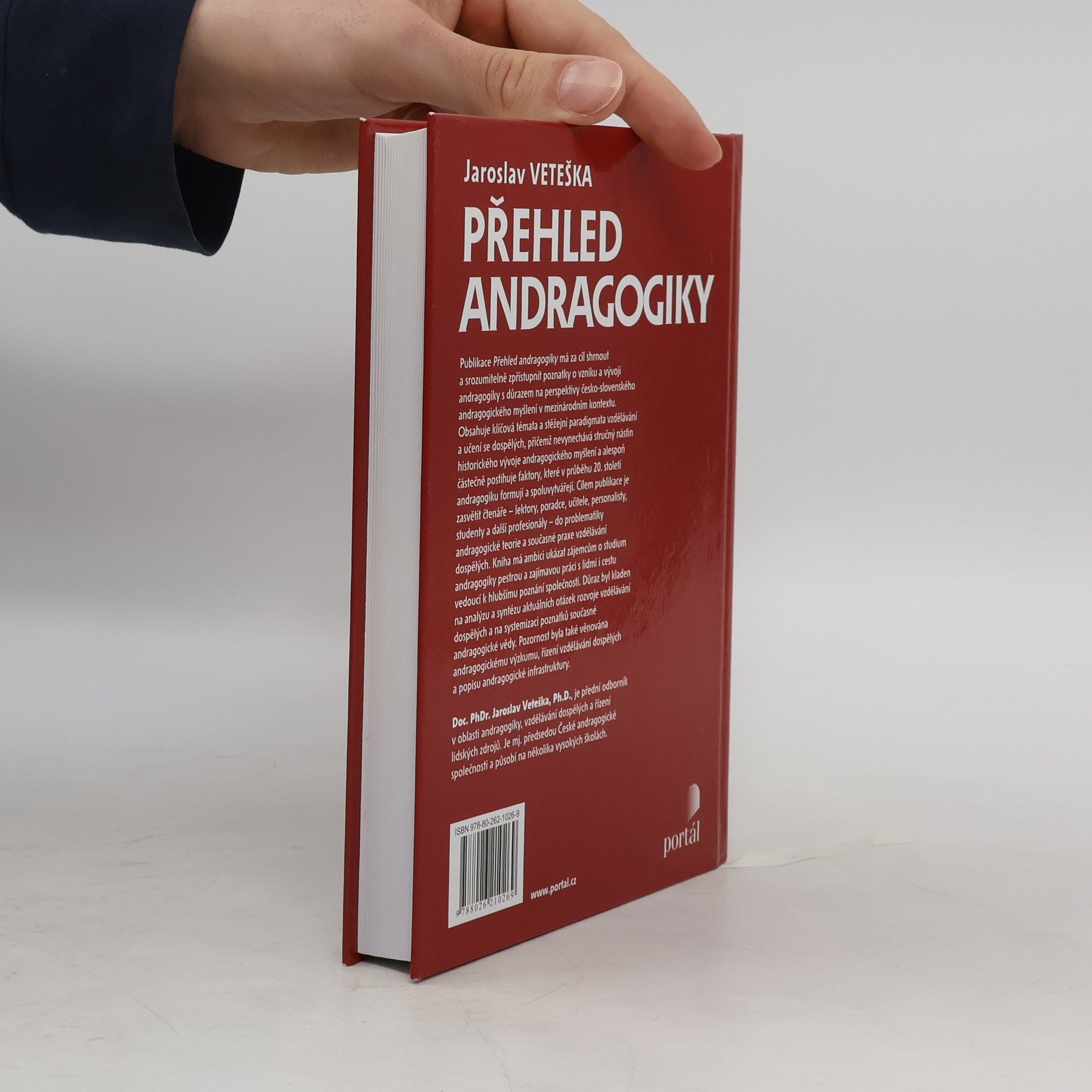Jaroslav Veteška Přehled andragogiky: úvod do studia vzdělávání a učení se dospělých