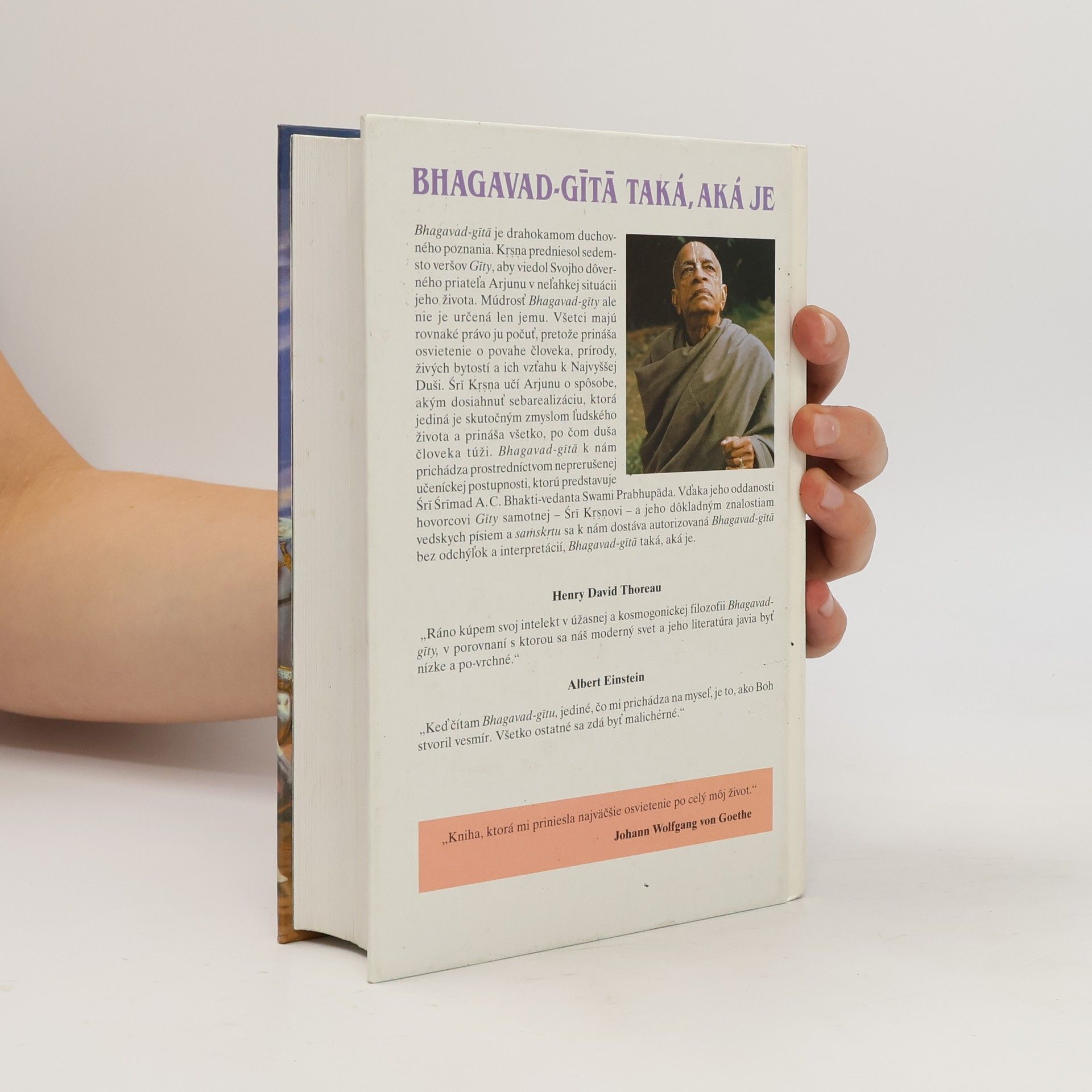 Šrí Šrímad A. Č. Bhaktivédanta Swami Prabhupáda Bhagavad Gíta
