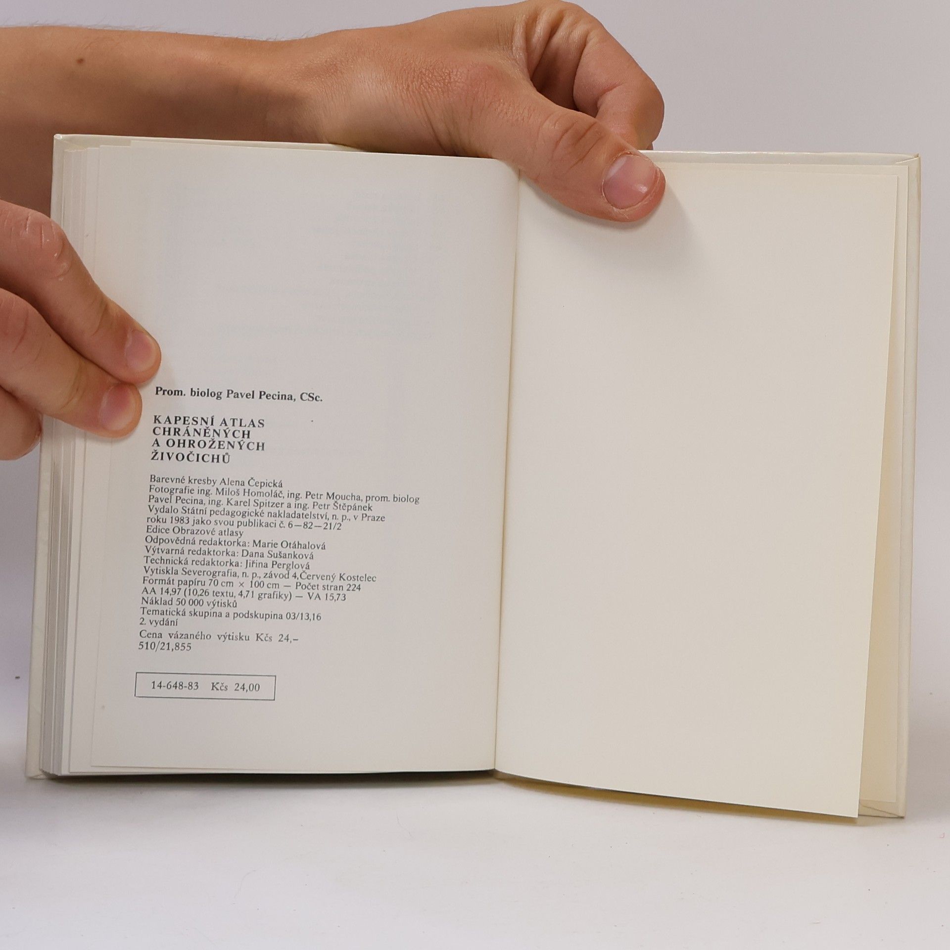 Various authors Kapesní atlas chráněných a ohrožených živočichů 1