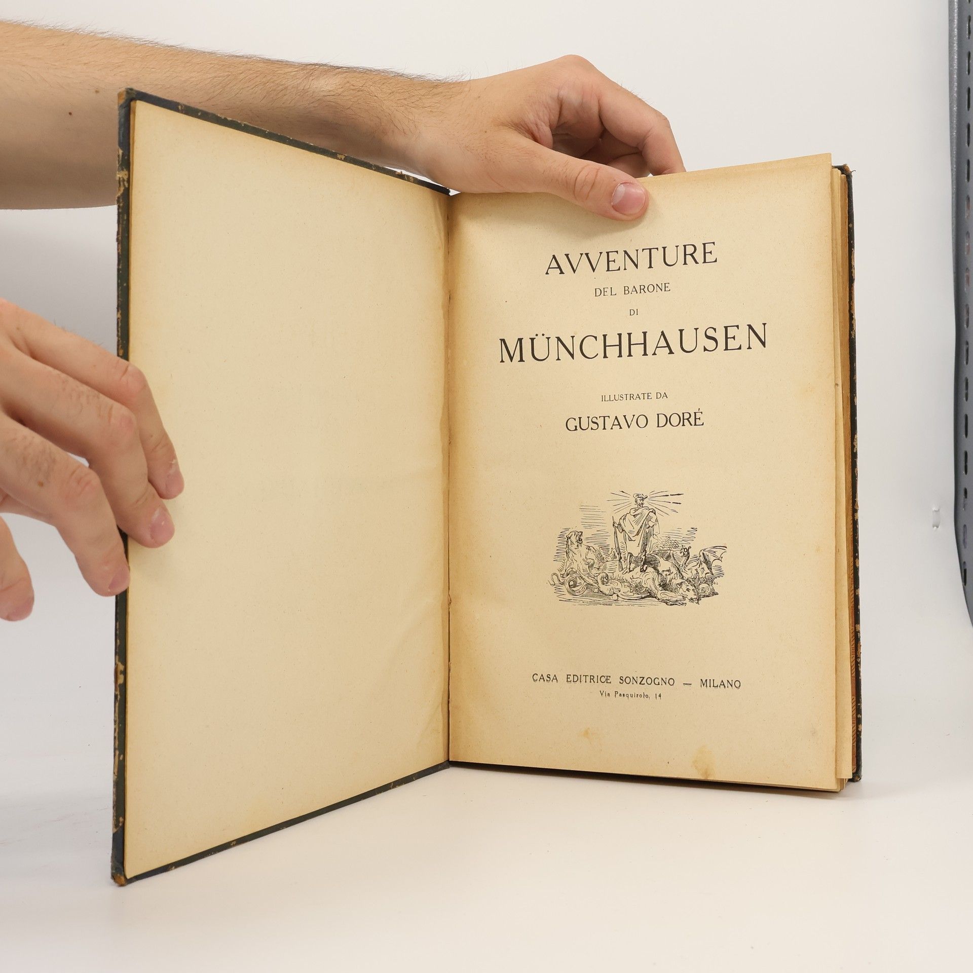 Gustavo Doré Avventure del barone di Münchhausen