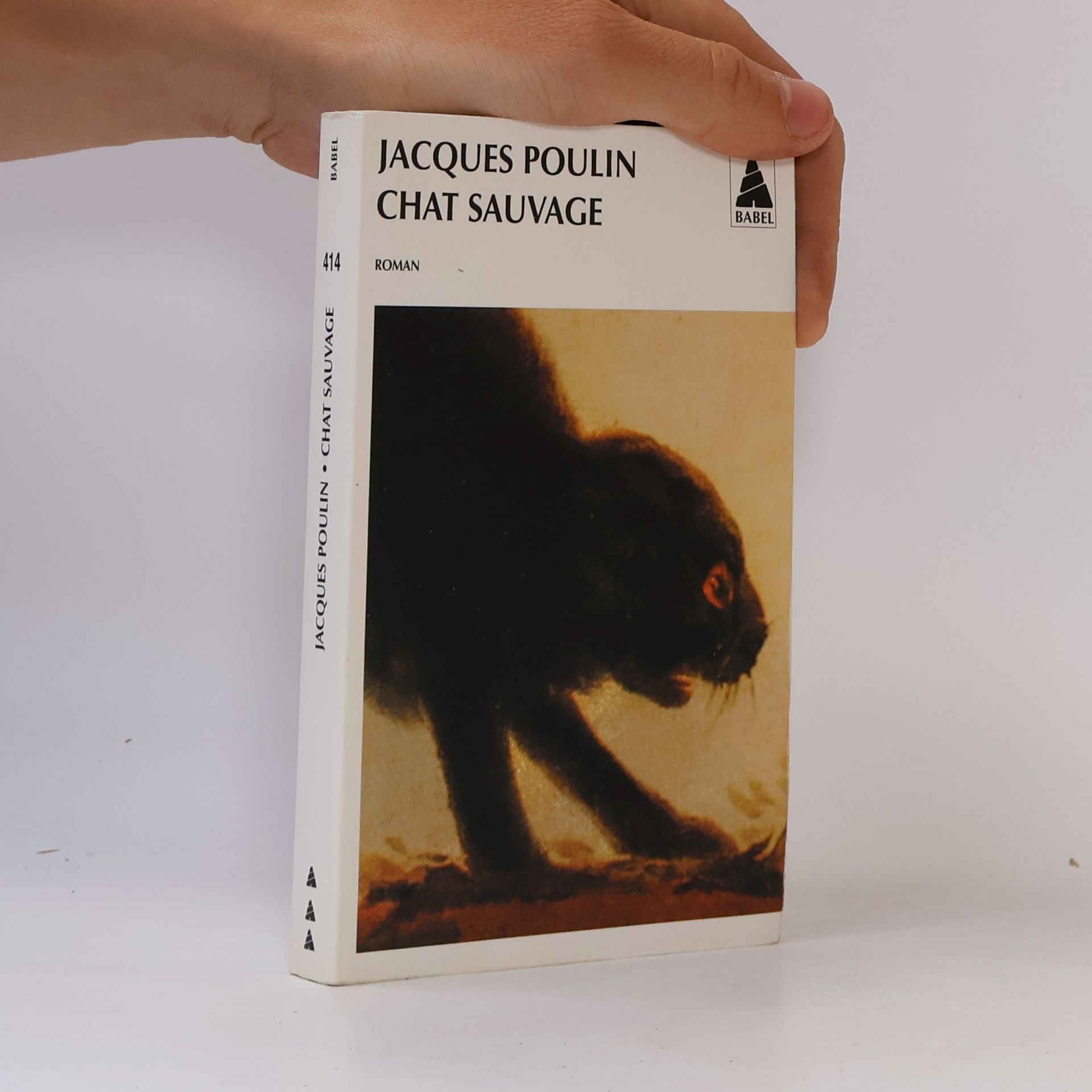 Jacques Poulin Chat sauvage