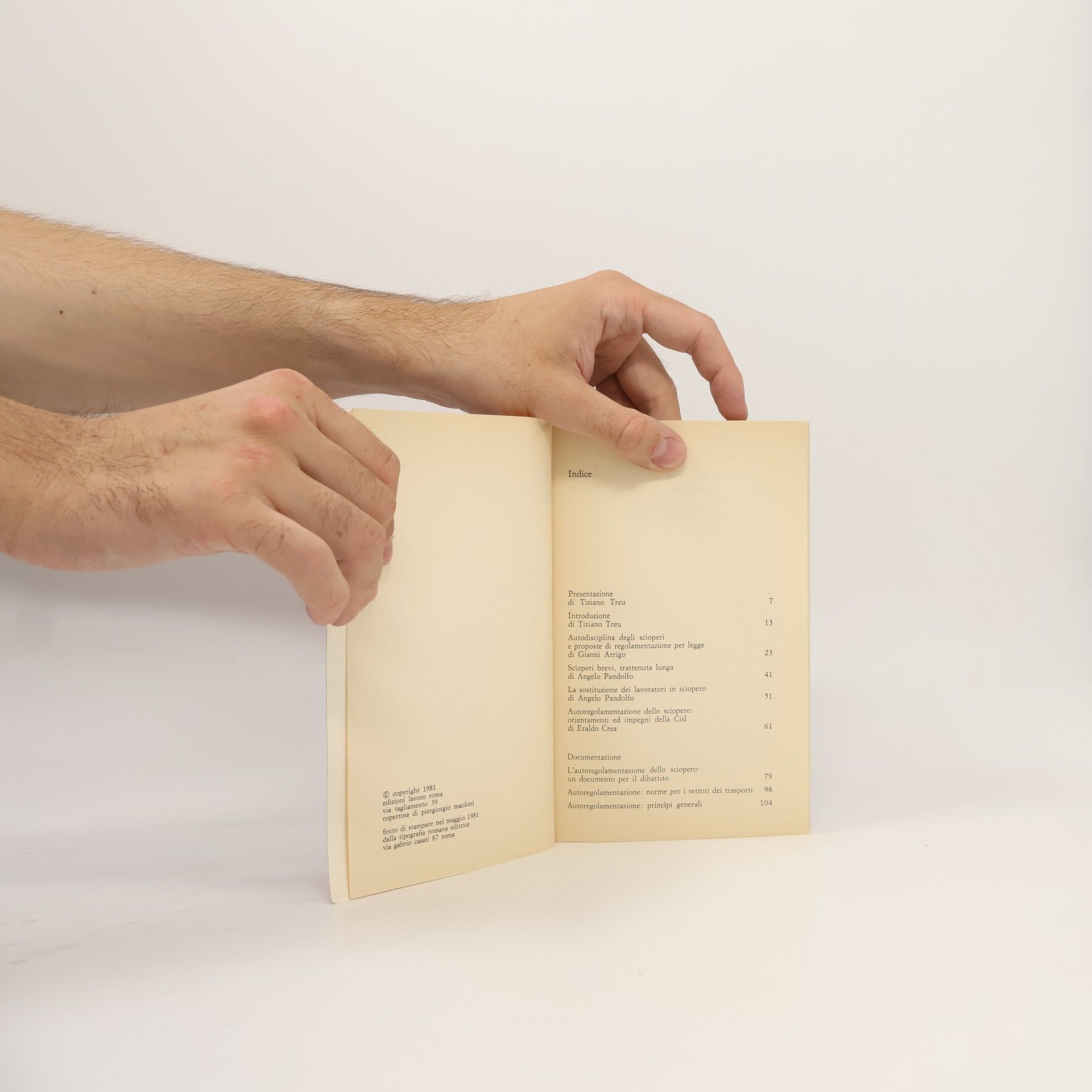 Autores varios Sciopero? Si, no, come