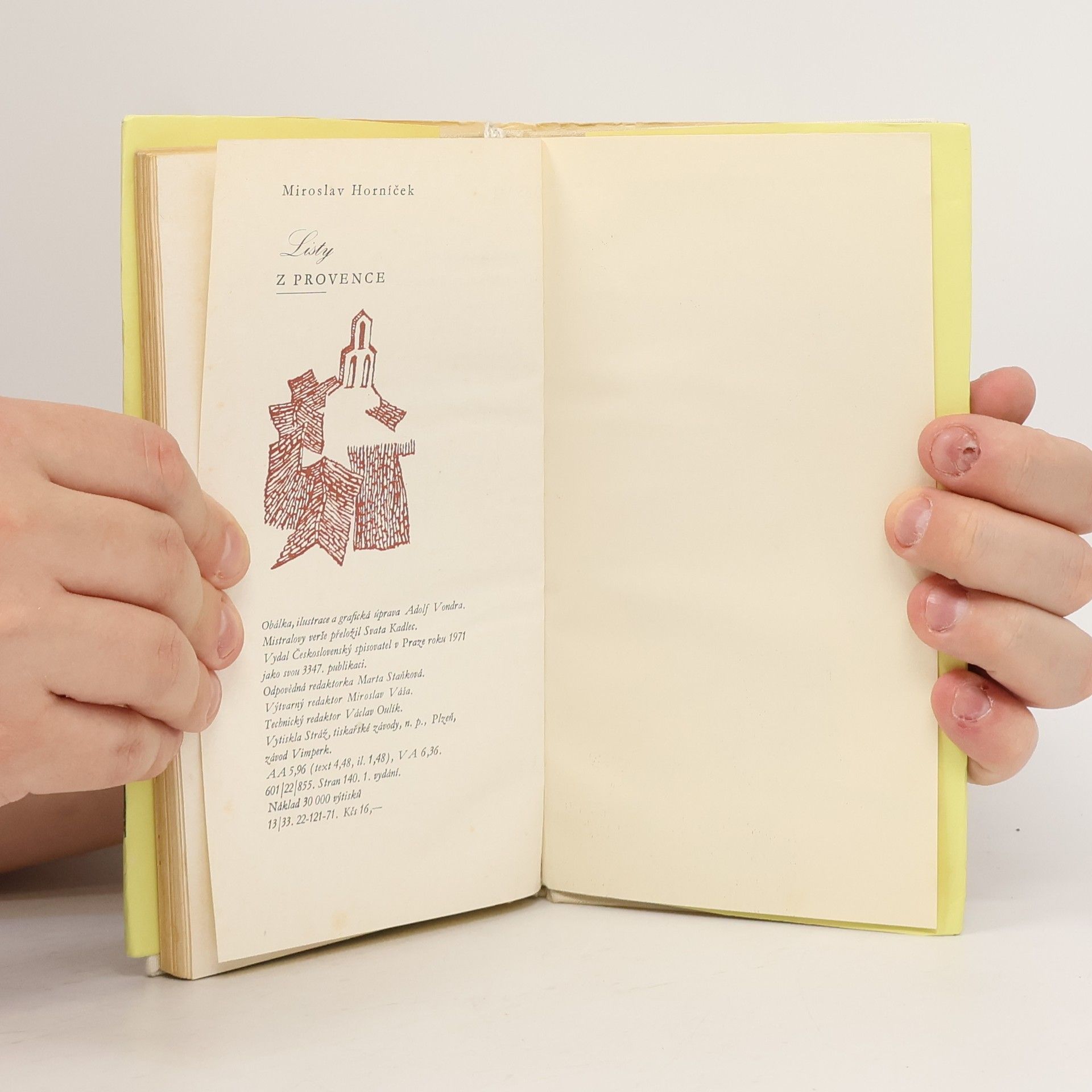 Miroslav Horníček Listy z Provence