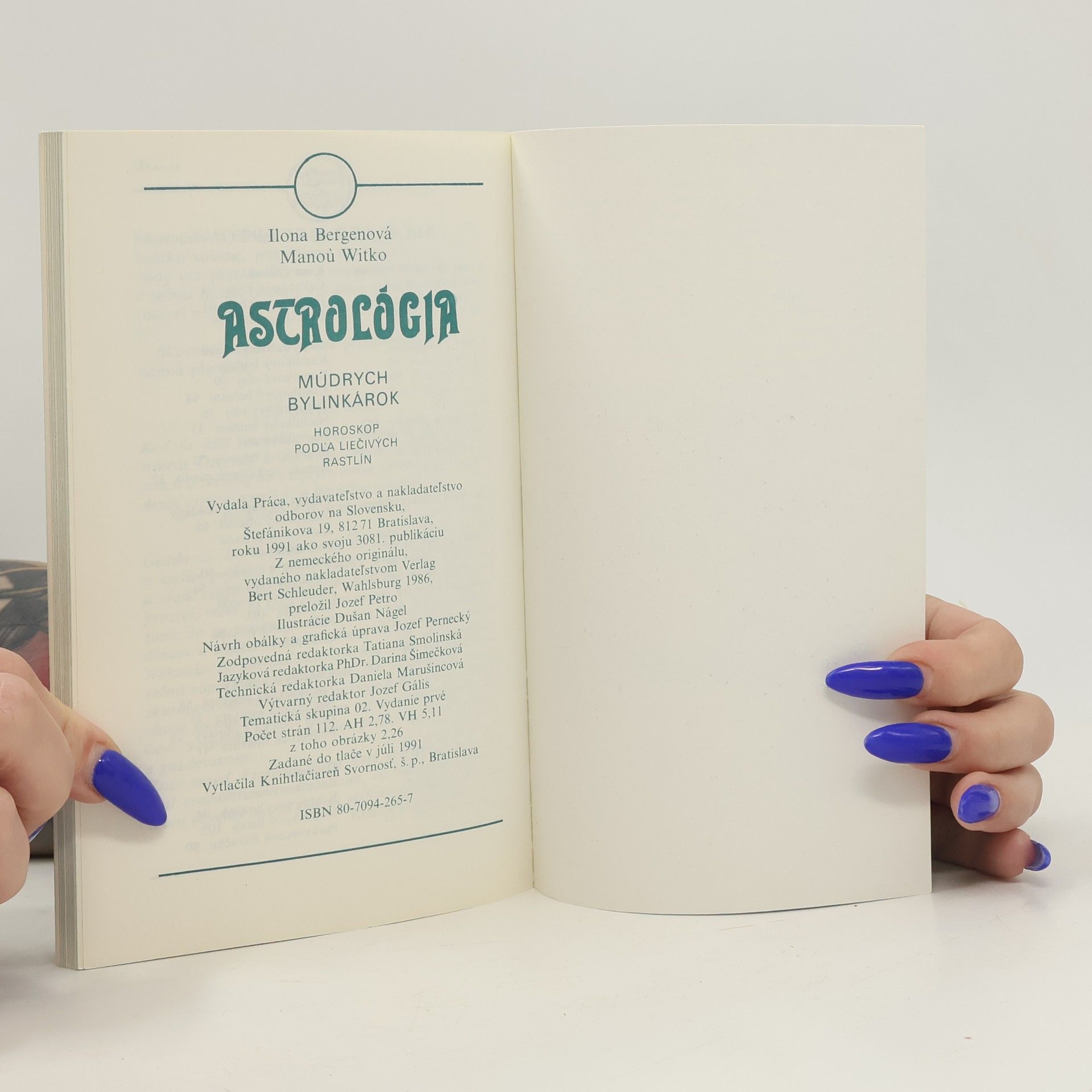Ilona Bergen Astrológia múdrych bylinkárok: Horoskop podľa liečivých rastlín
