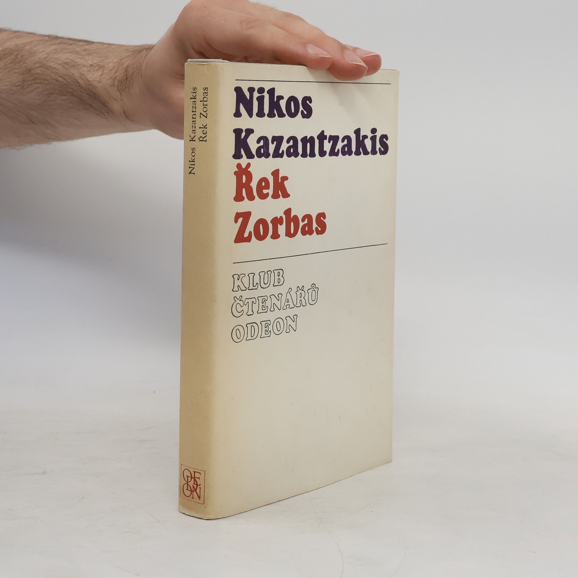 Nikos Kazantzakis Řek Zorbas