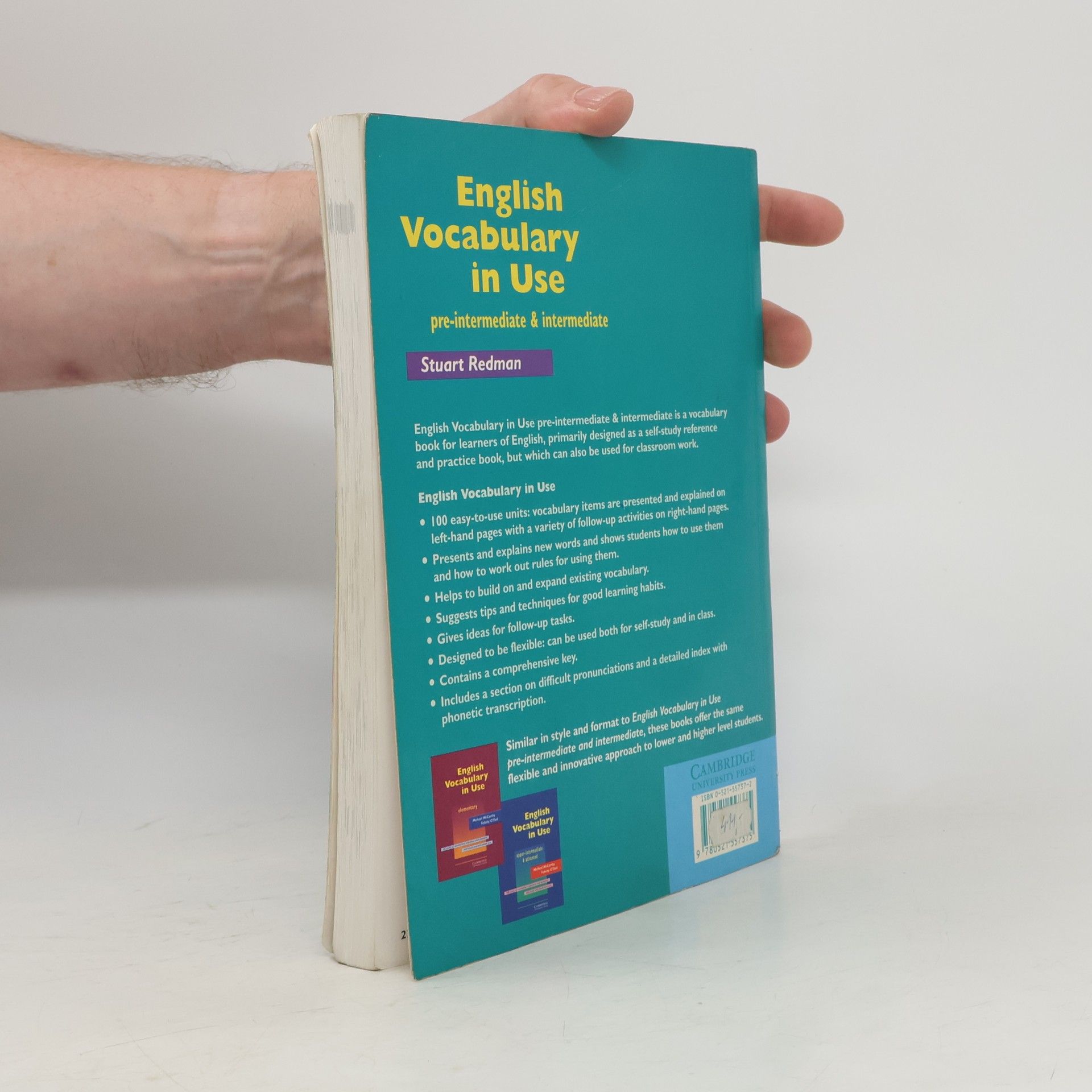 Stuart Redman English vocabulary in use: Pre-intermediate and intermediate