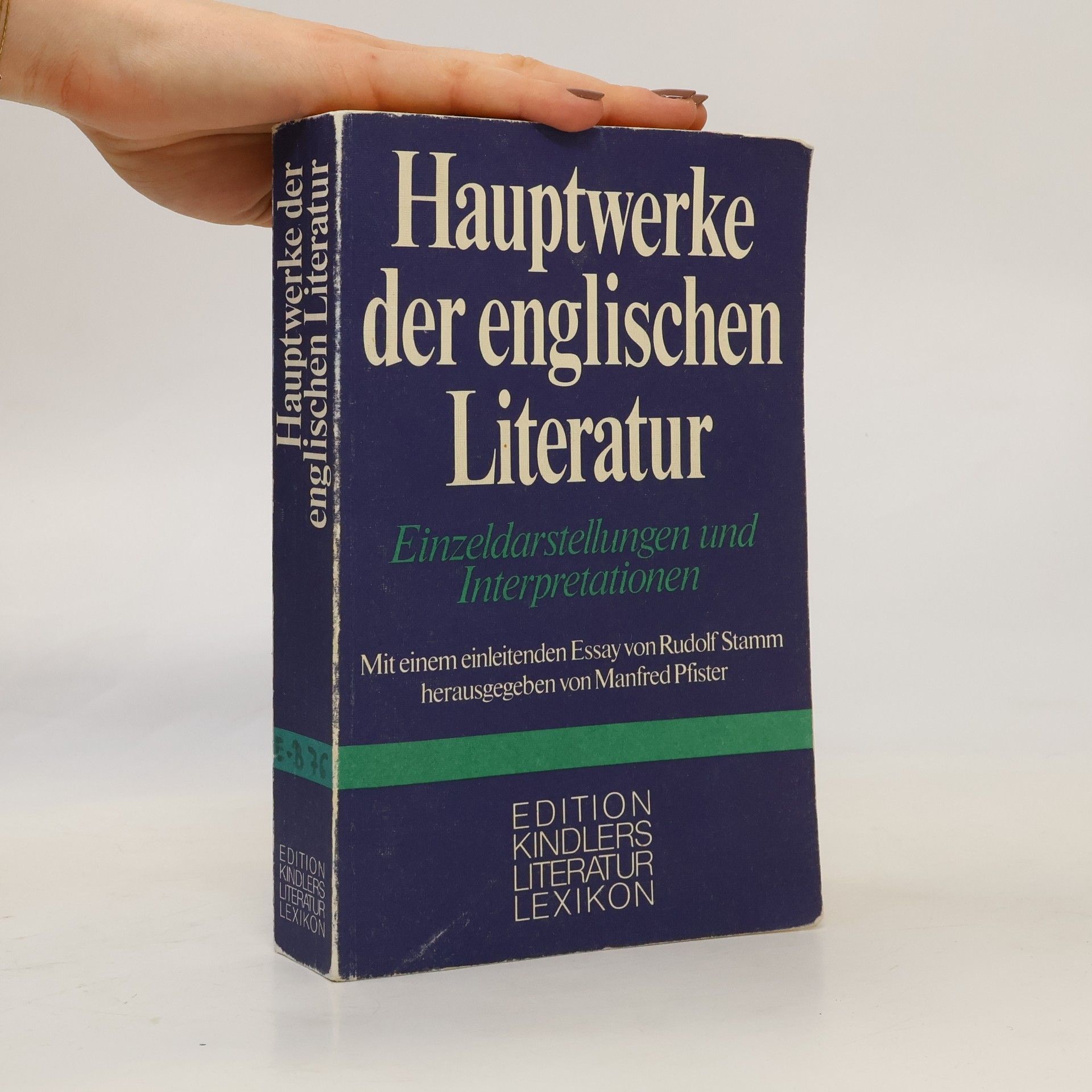 Manfred Pfister Hauptwerke der englischen Literatur