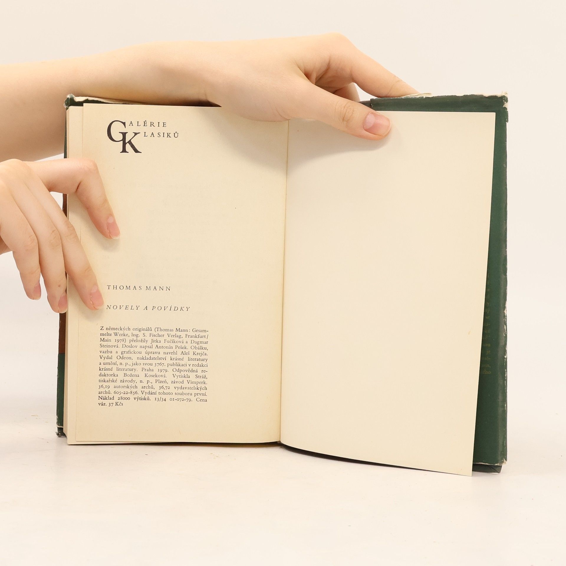 Thomas Mann Novely a povídky