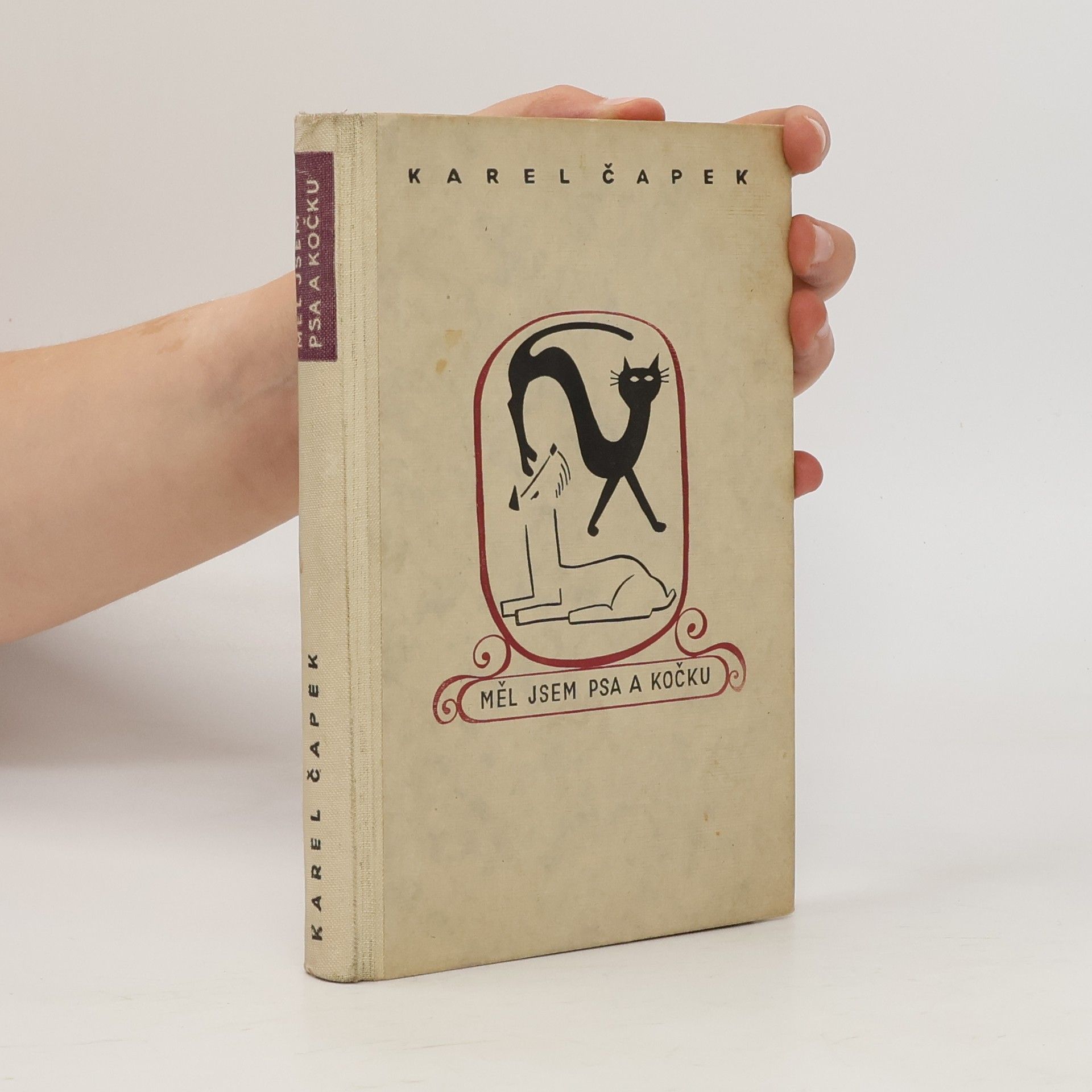 Karel Čapek Měl jsem psa a kočku