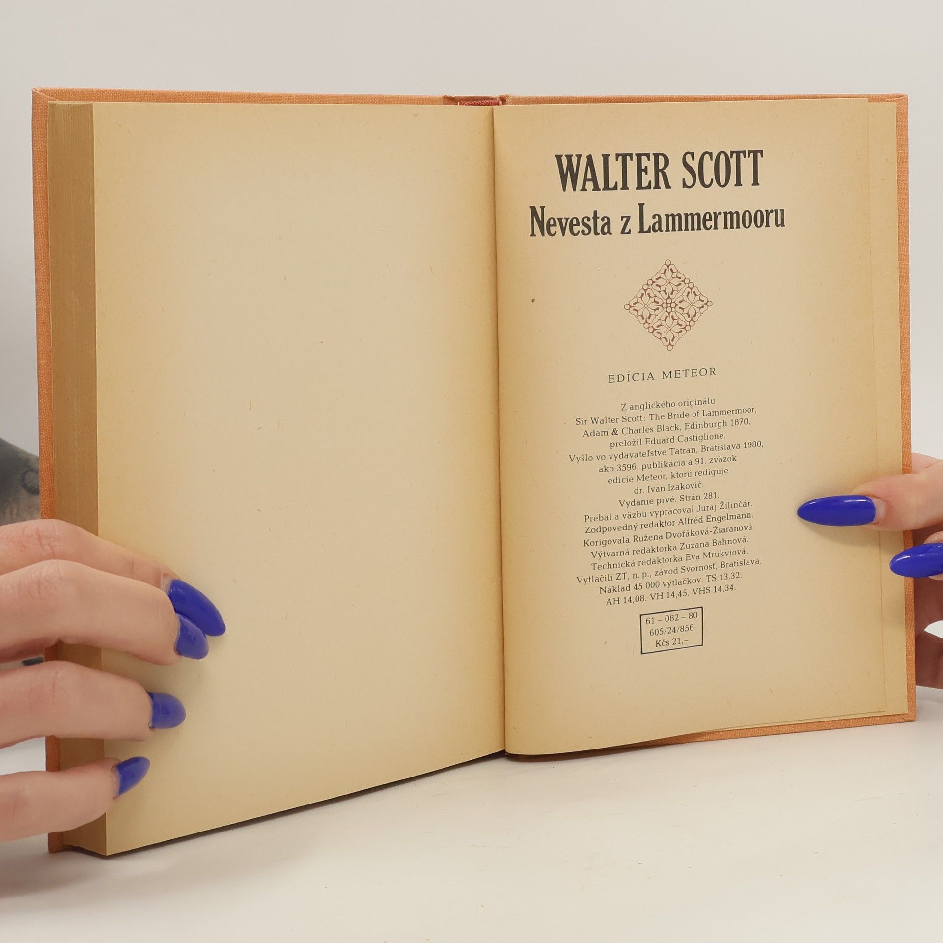 Walter Scott Nevesta z Lammermooru