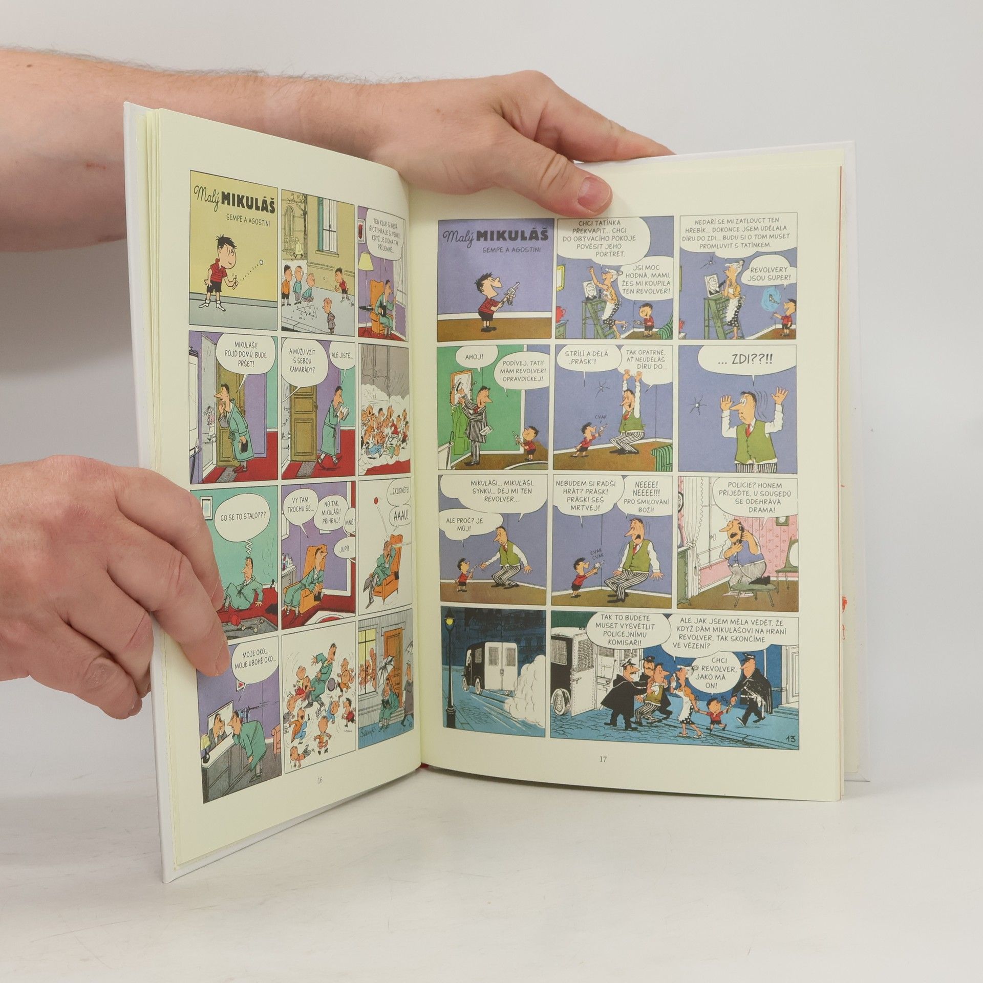 Jean-Jacques Sempé Malý Mikuláš : původní komiks