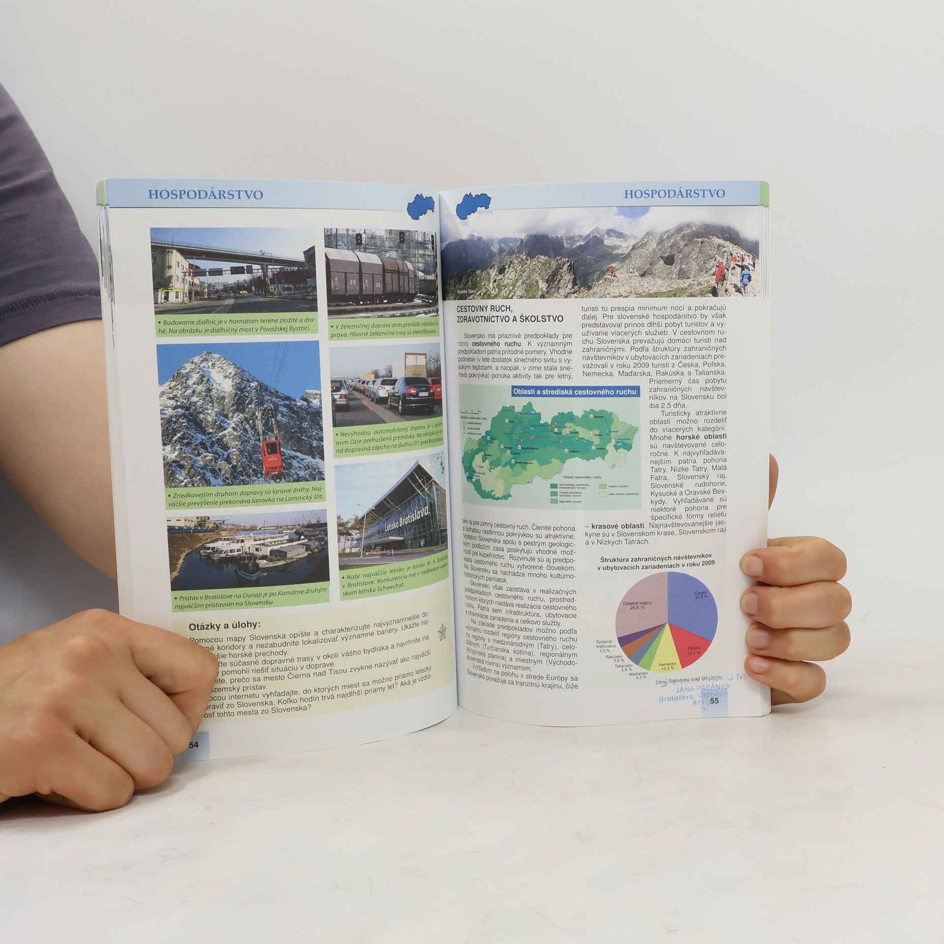 Autorenkollektiv Geografia pre 3. ročník gymnázií