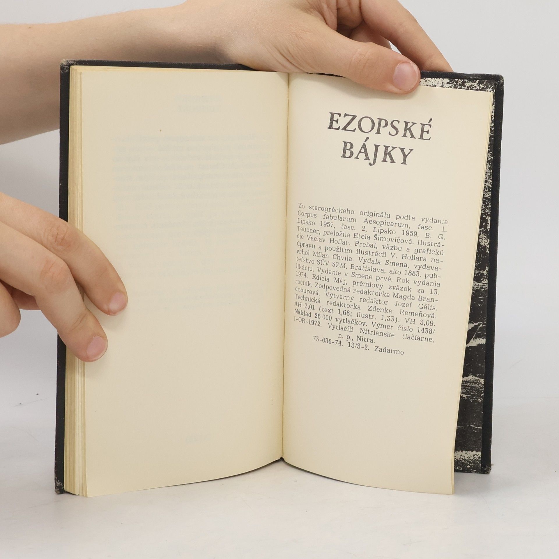 Aesop Ezopské bájky