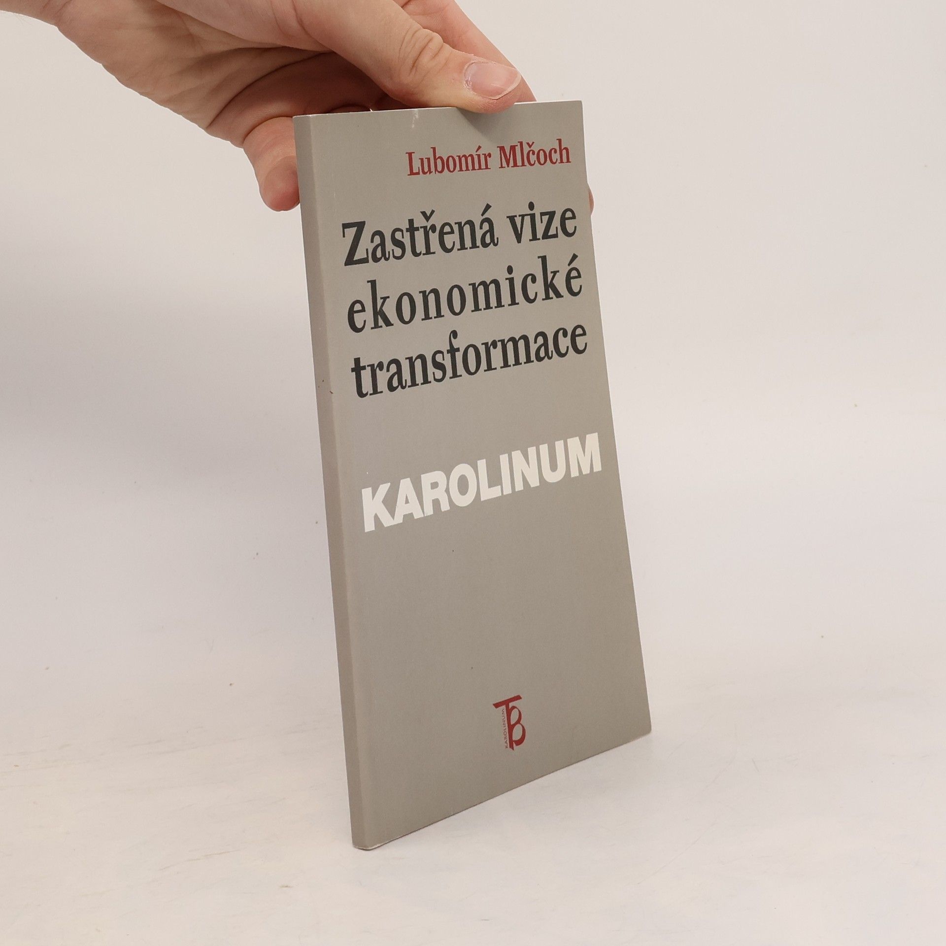Lubomír Mlčoch Zastřená vize ekonomické transformace : česká ekonomika mezi minulostí a budoucností : (institucionální pohled)