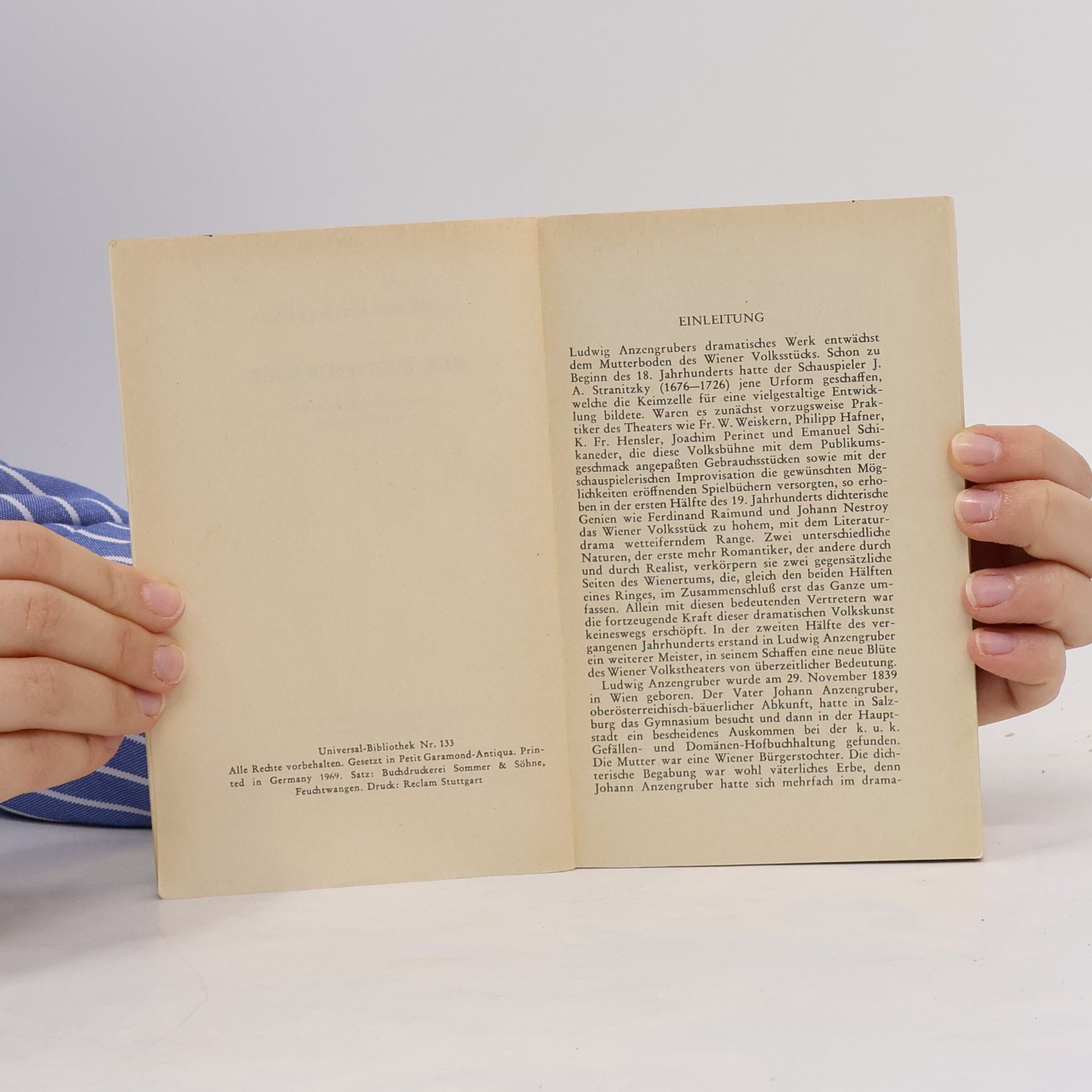 Ludwig Anzengruber Der Meineidbauer