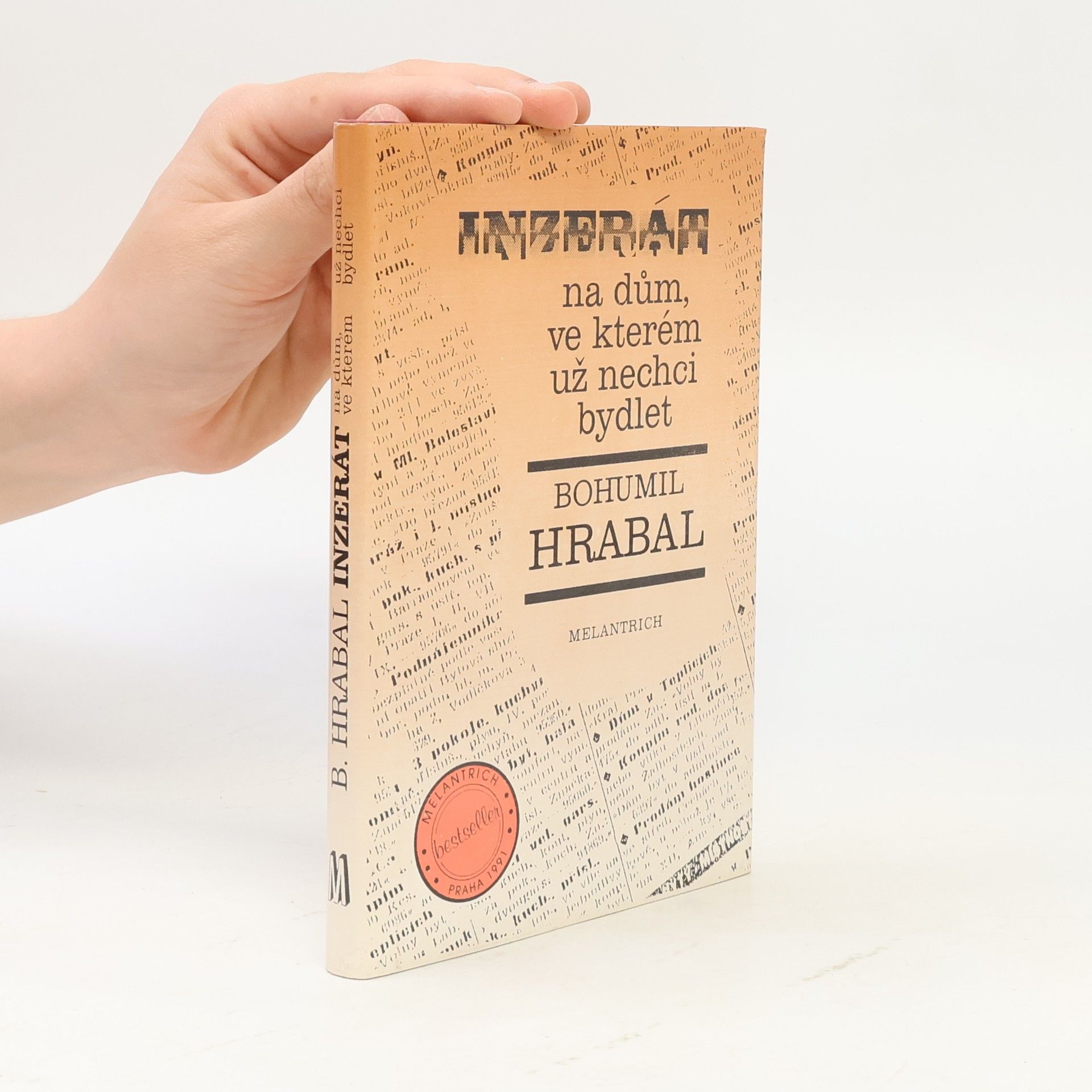 Bohumil Hrabal Inzerát na dům, ve kterém už nechci bydlet