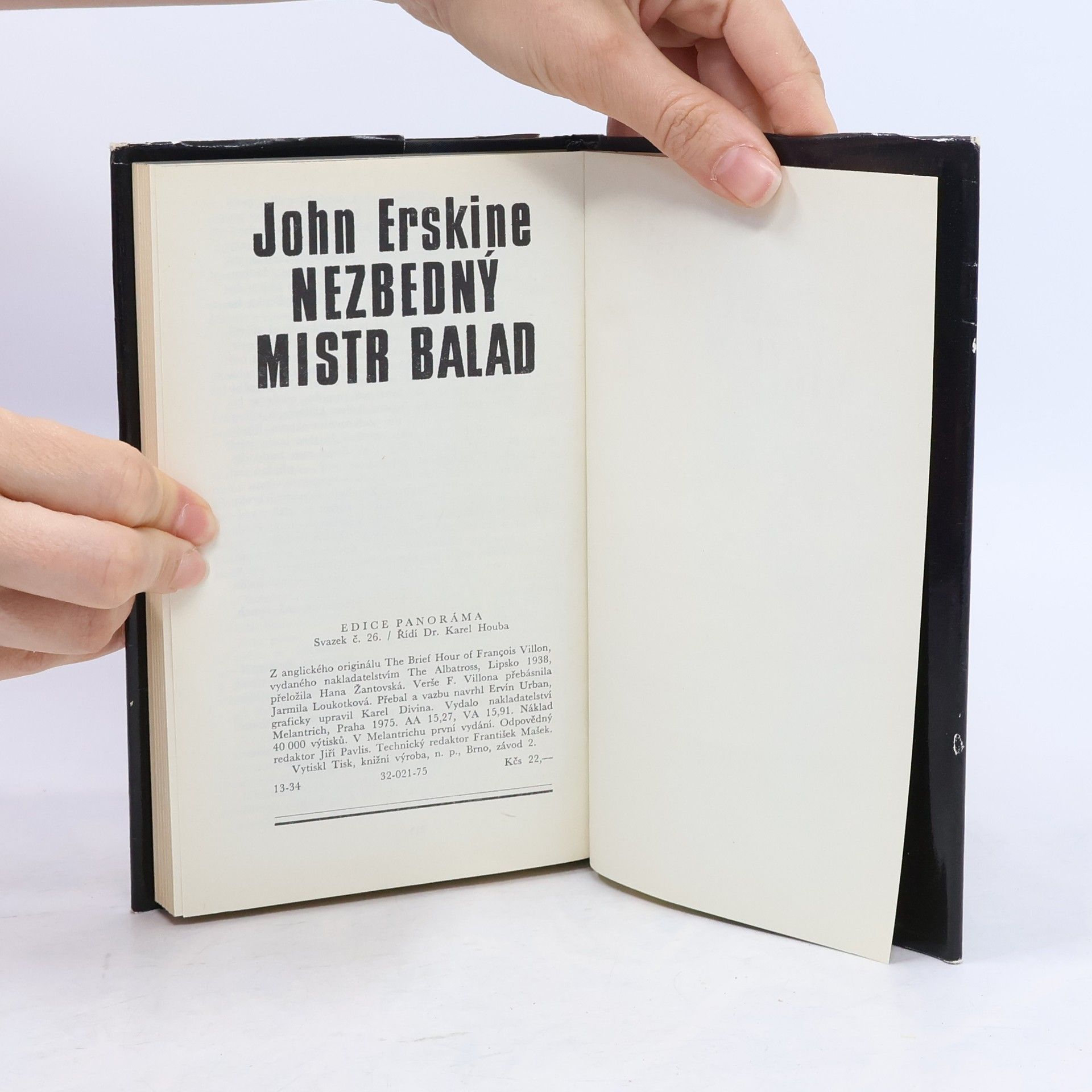 John Erskine Nezbedný mistr balad