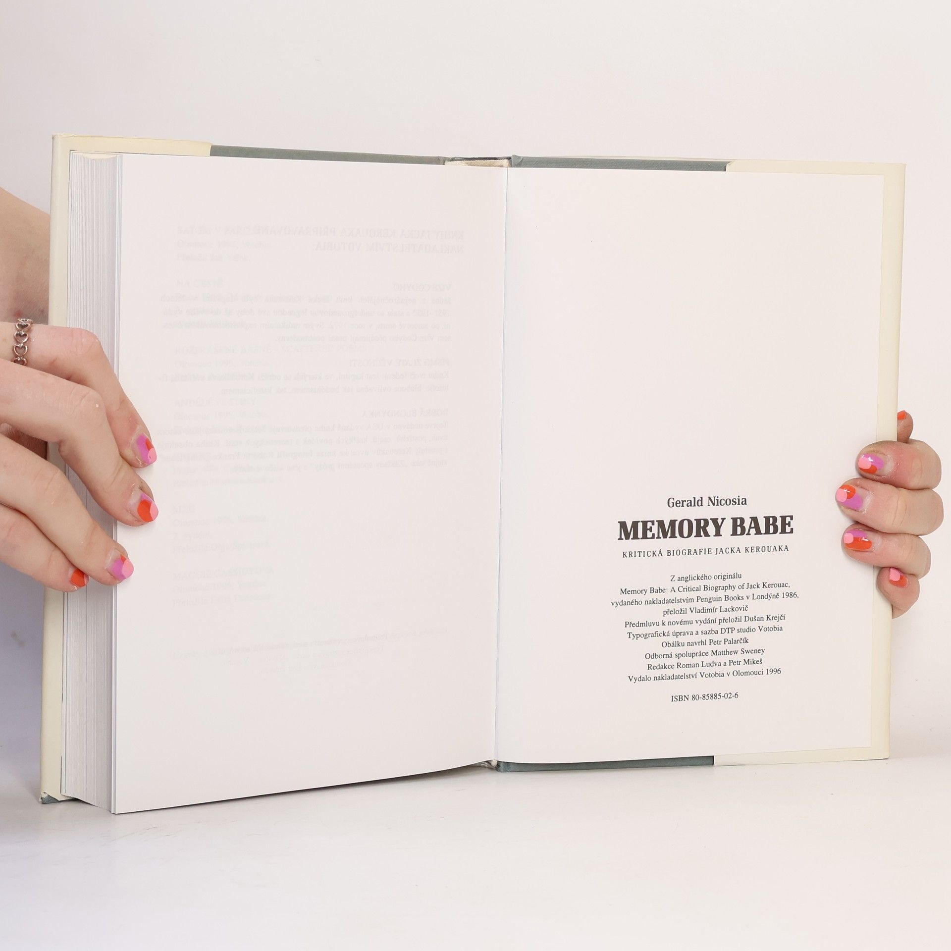 Gerald Nicosia Memory babe