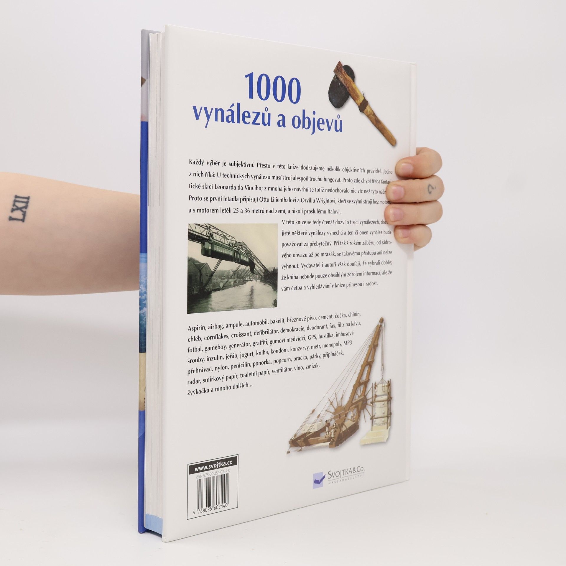 Various authors 1000 vynálezů a objevů : [od pazourku k laseru] Tisíc vynálezů a objevů