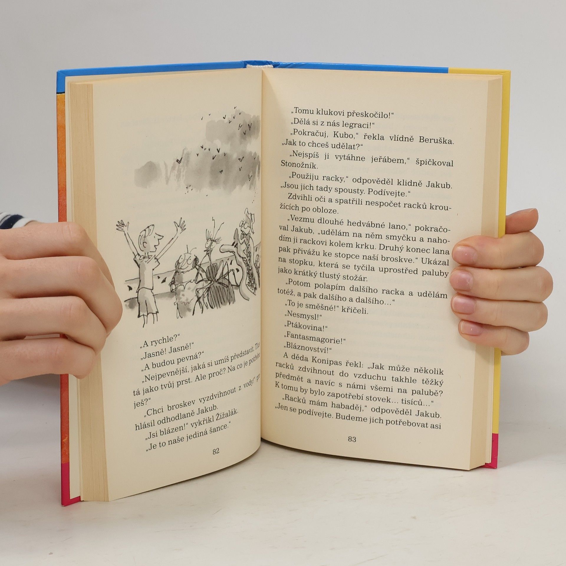 Roald Dahl Jakub a obří broskev